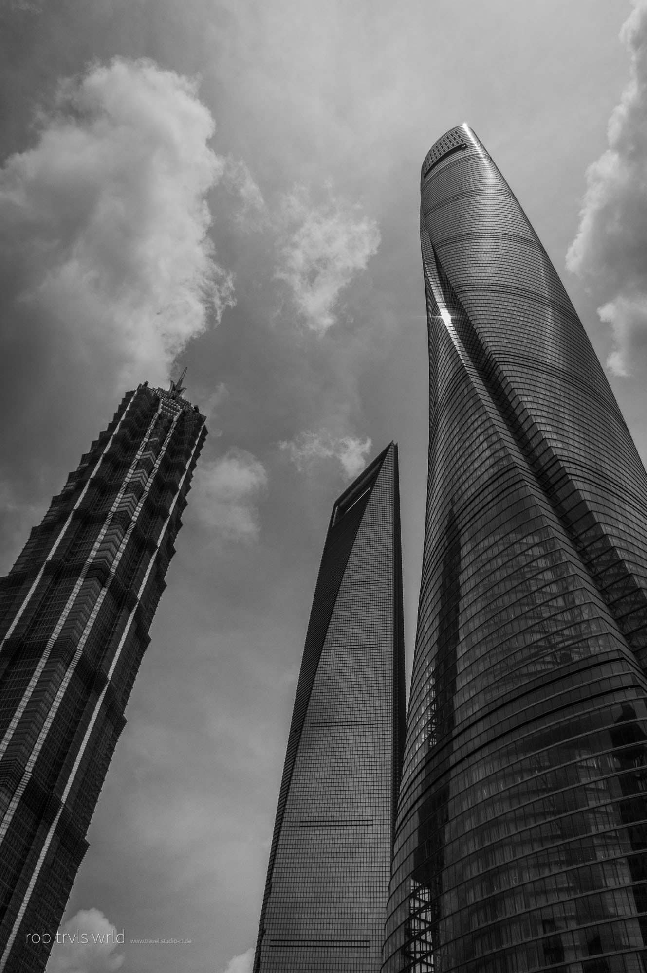Pentax K-7 sample photo. Shanghai skyscrapers photography