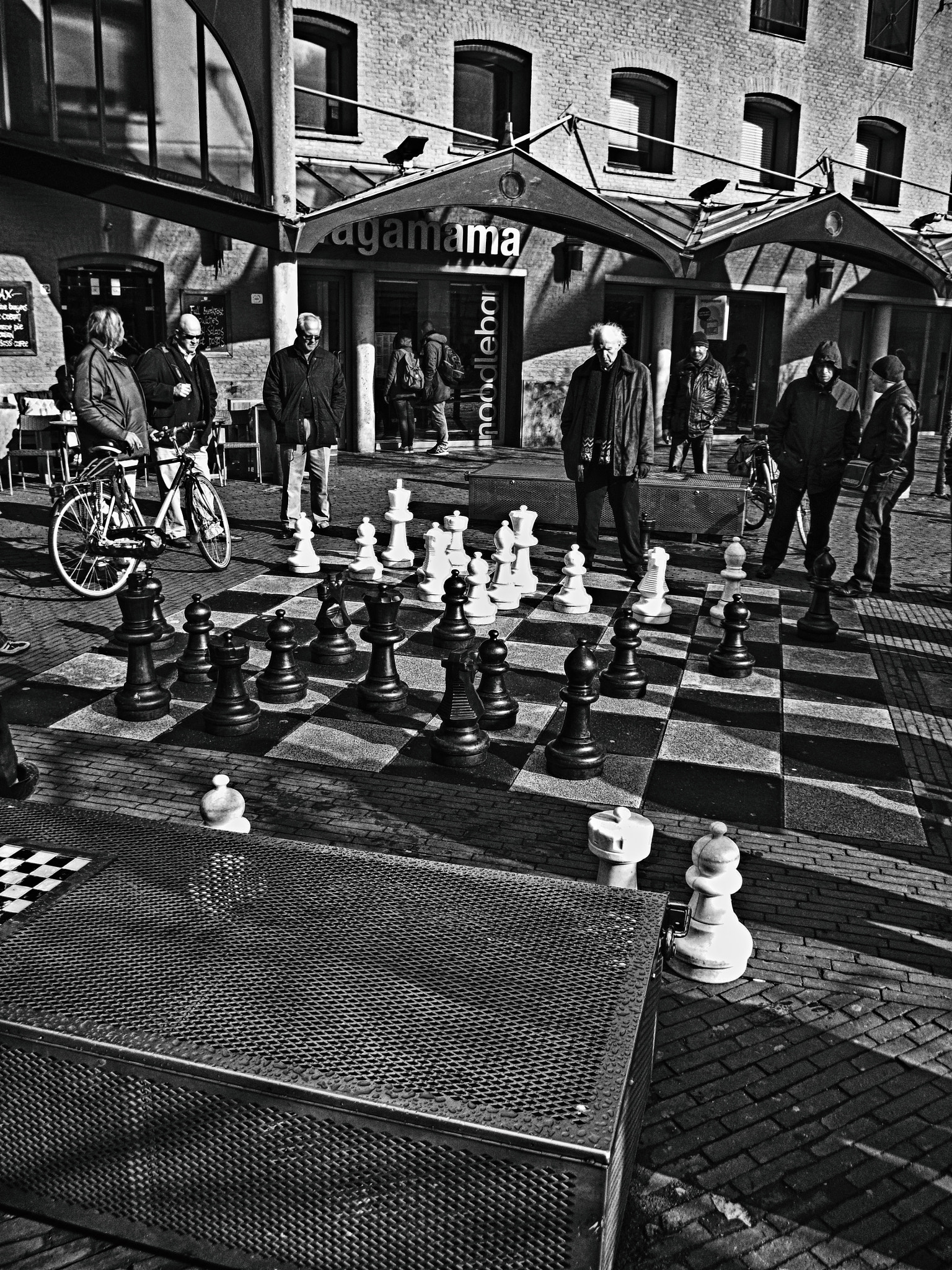 Fujifilm FinePix XP60 sample photo. Giant chess board photography
