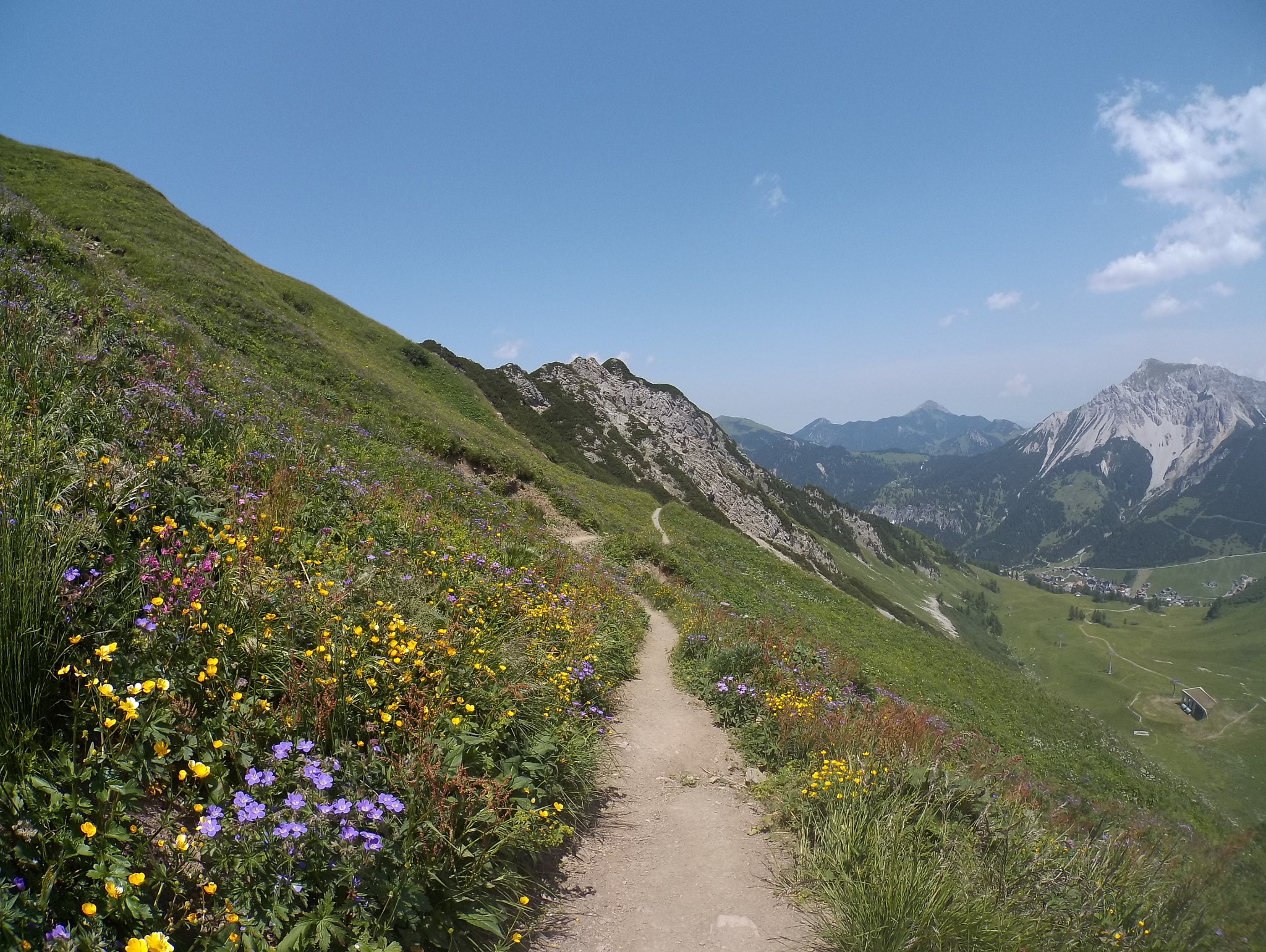 HTC RE sample photo. Trail photography