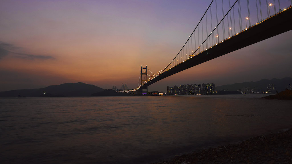 Schneider LS 28mm f/4.5 sample photo. Tsing ma bridge photography