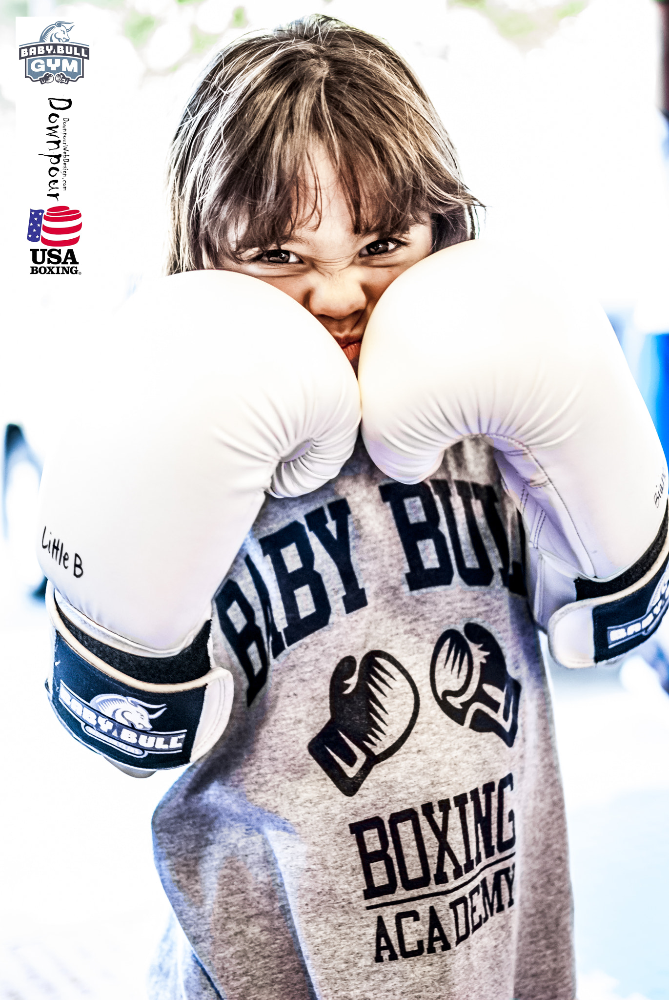 Nikon D40X + Nikon AF-S DX Nikkor 35mm F1.8G sample photo. Girls boxer photography