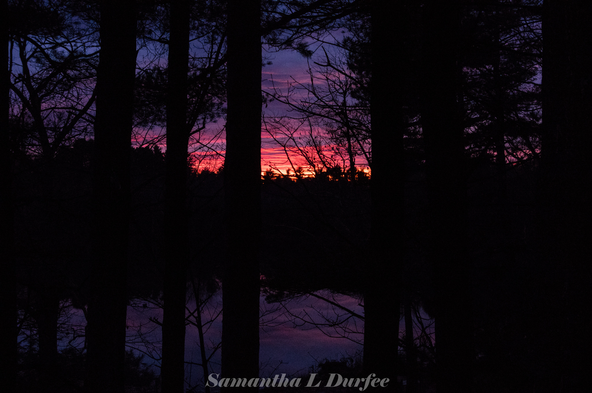 Pentax K-3 sample photo. Lakeside sunset photography