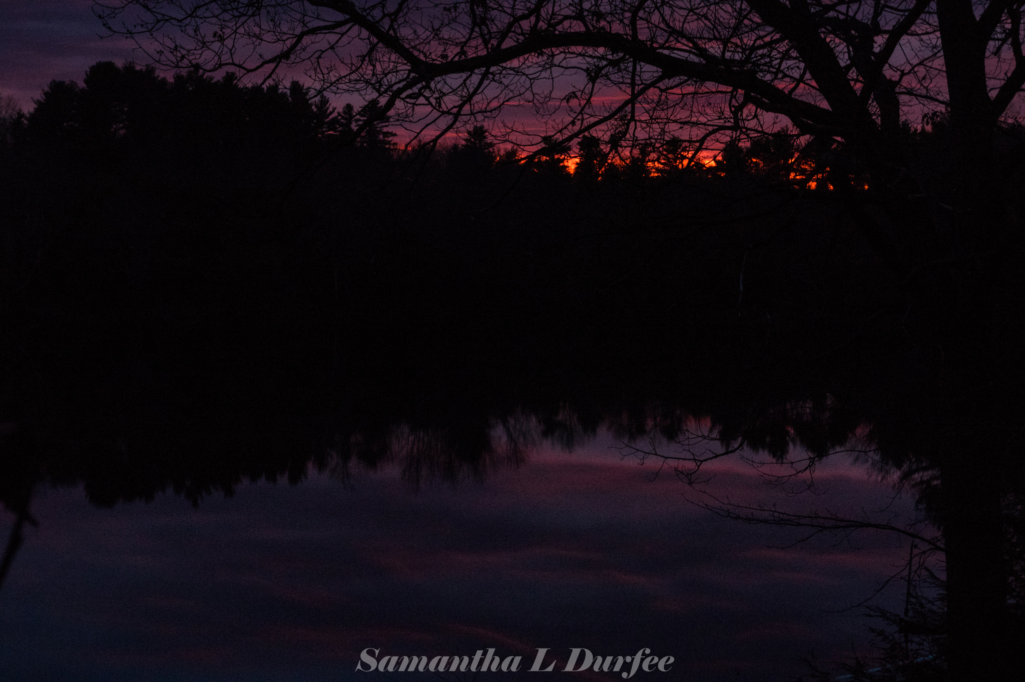 Pentax K-3 sample photo. Lakeside sunset photography