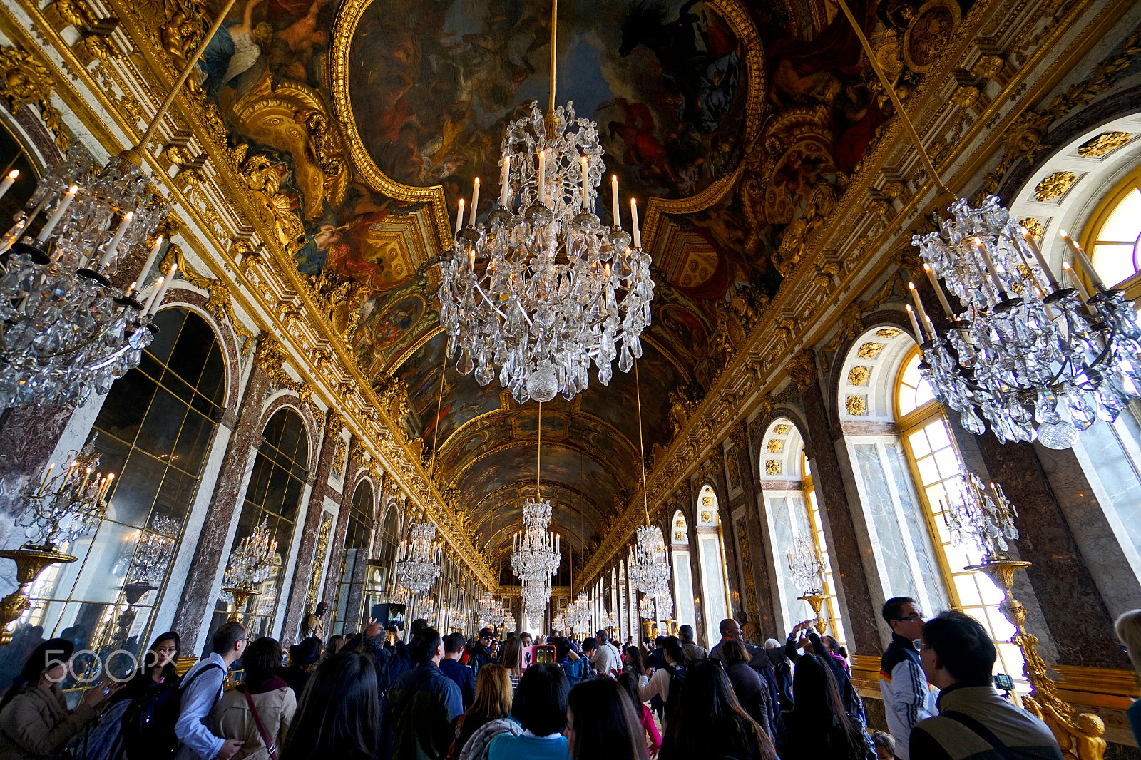 Sony a7R + Sony E 10-18mm F4 OSS sample photo. Galerie des glaces in palais de versailles_2.jpeg photography