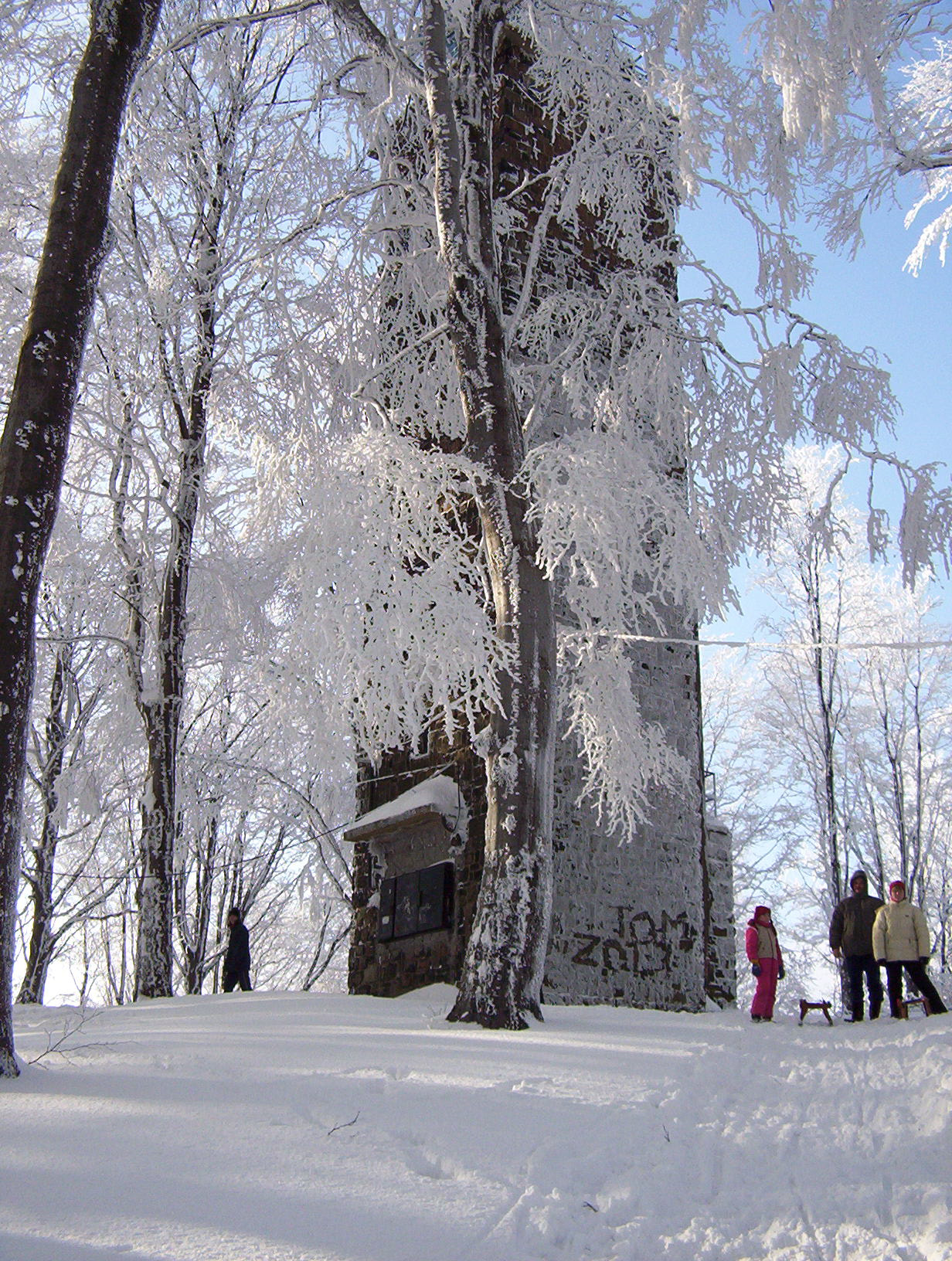Kodak EASYSHARE CX7220 ZOOM DIGITAL CAMERA sample photo. Galyatető v. - sightseeing tower photography