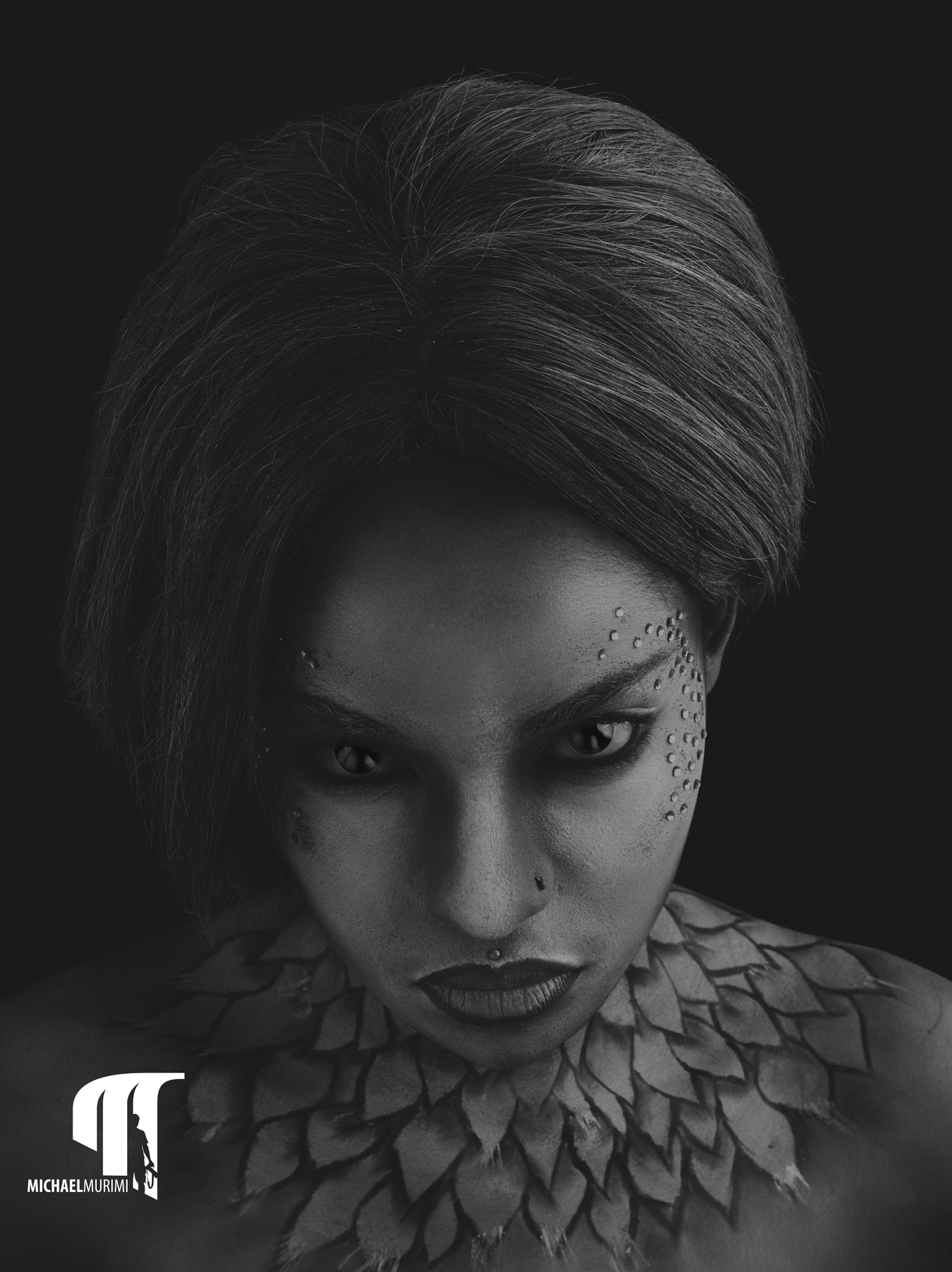 Phase One P40+ sample photo. Dark soul photography