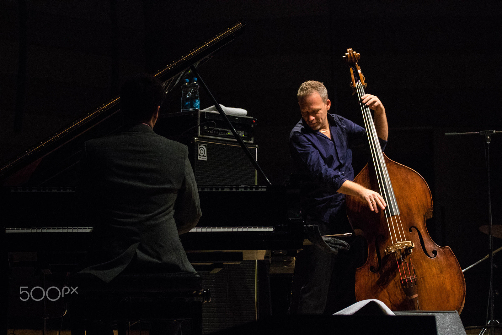 Canon EOS 760D (EOS Rebel T6s / EOS 8000D) + Canon EF 70-200mm F4L USM sample photo. Duet: avishai cohen and eden ladin photography
