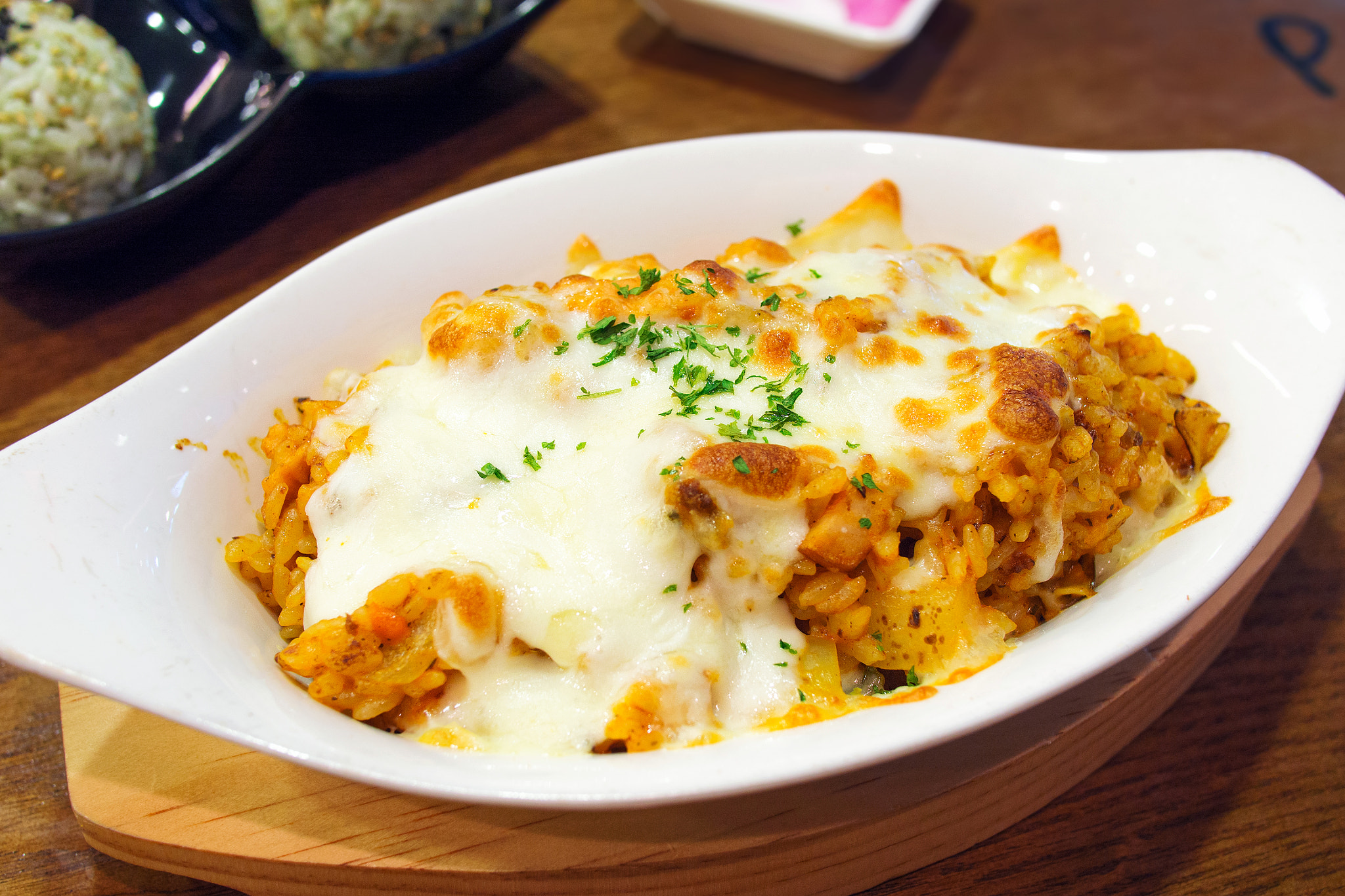 Olympus PEN E-P5 + LUMIX G 20/F1.7 II sample photo. Chicken doria photography