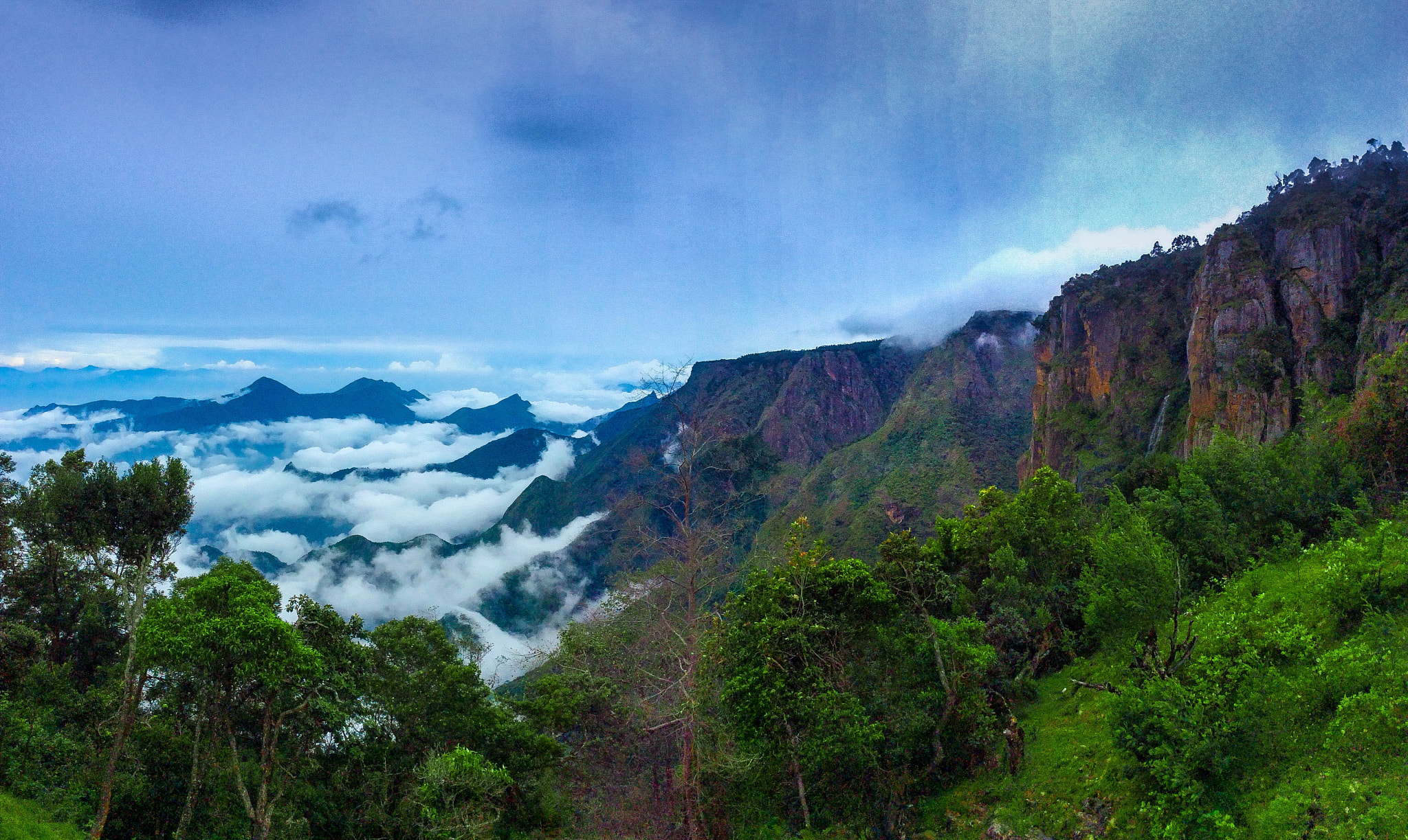 iPad Air back camera 3.3mm f/2.4 sample photo. Above the clouds photography