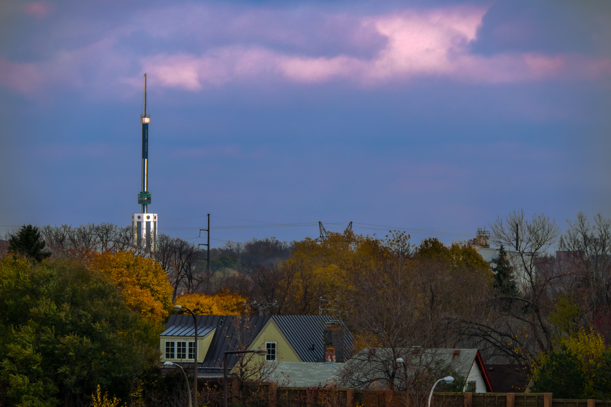 Panasonic Lumix DMC-GM1 sample photo. Minnesota space tower photography