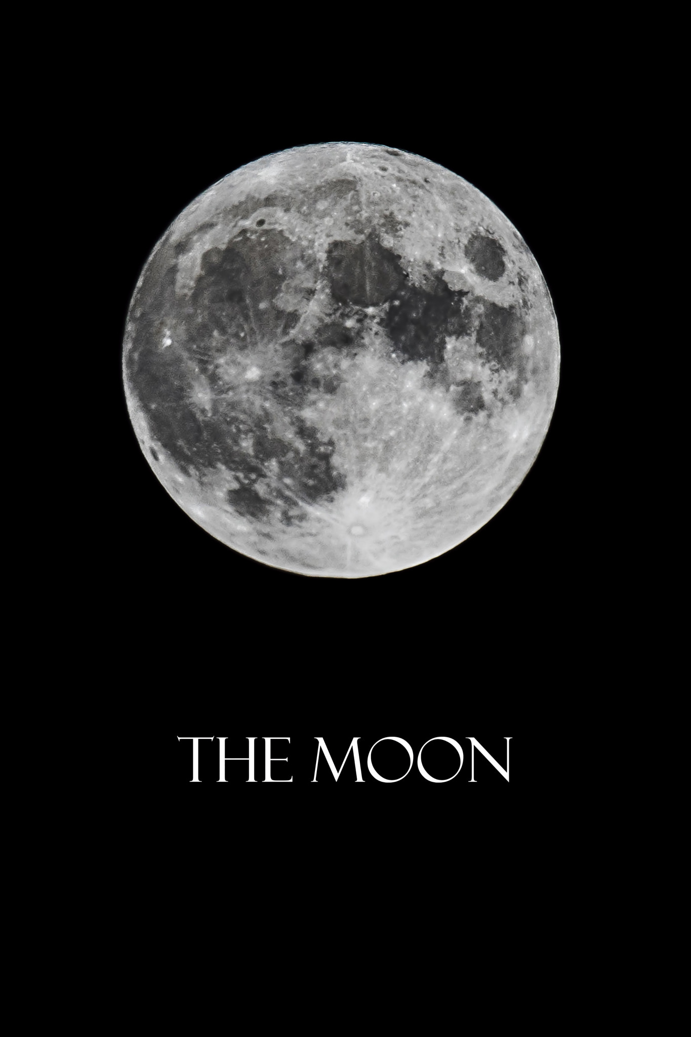 Minolta AF 300mm F2.8 HS-APO G sample photo. The moon portrait for rupert photography
