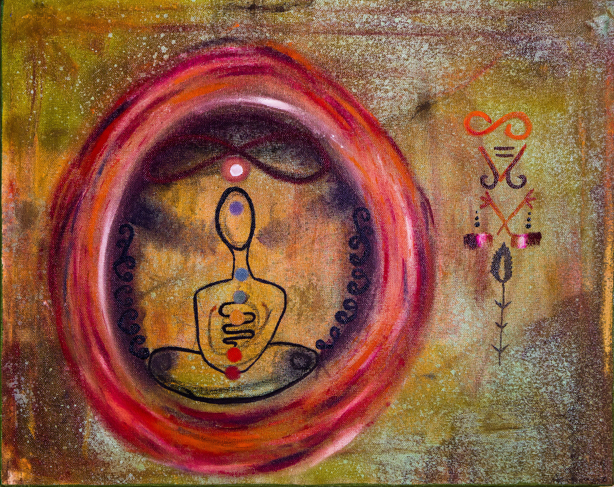 Canon EOS 750D (EOS Rebel T6i / EOS Kiss X8i) sample photo. Chakras - mckinsey connor painting photography