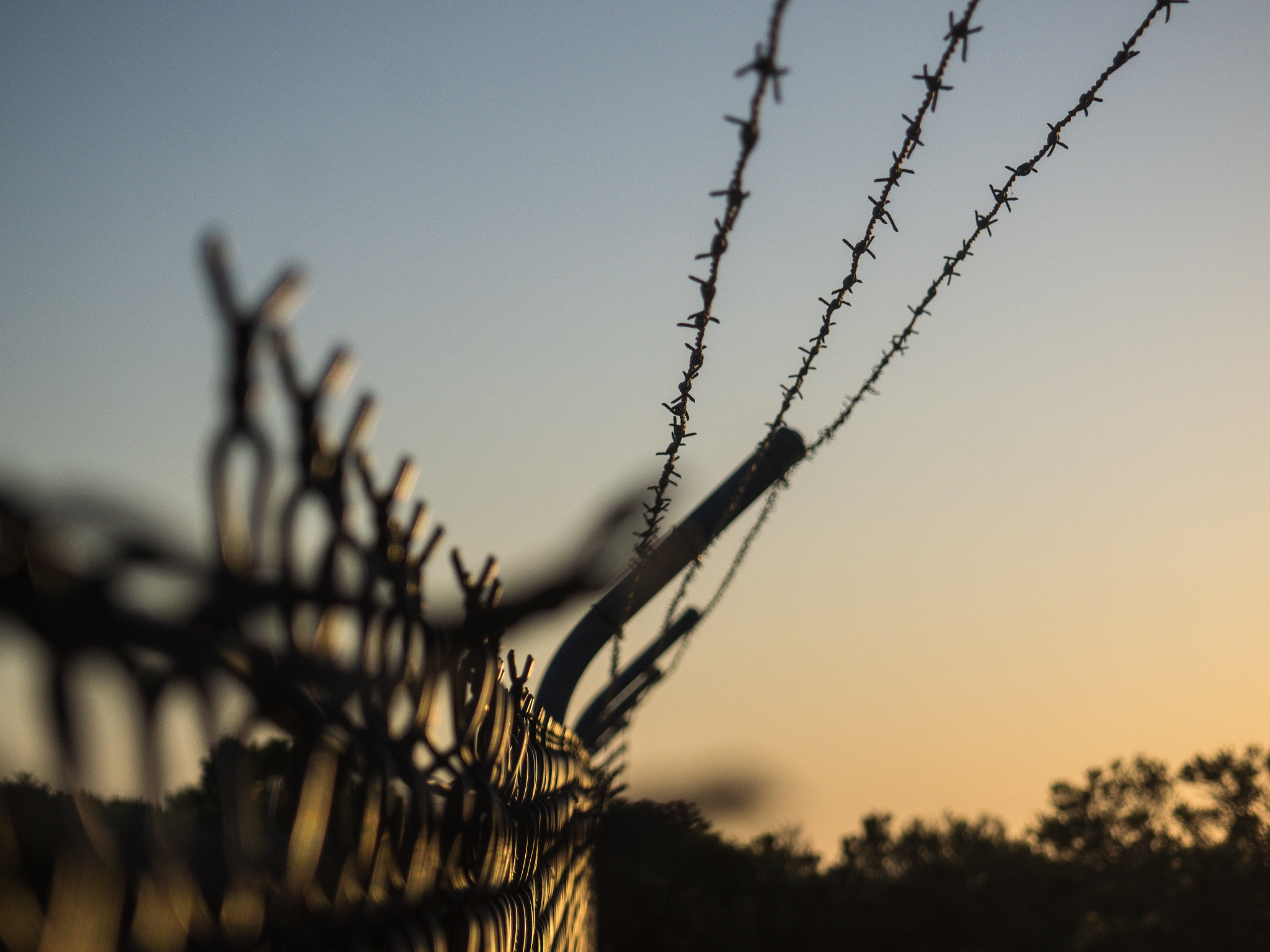 Olympus M.Zuiko Digital 14-42mm F3.5-5.6 II R sample photo. Border protection photography