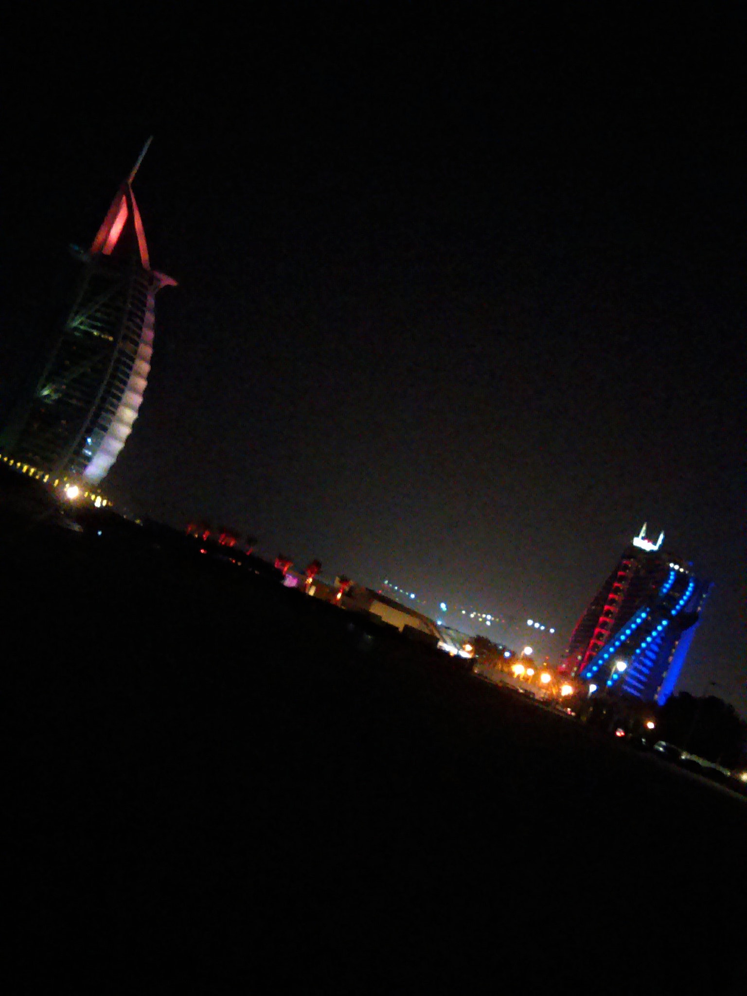 HTC DESIRE 816 sample photo. Night dubai photography