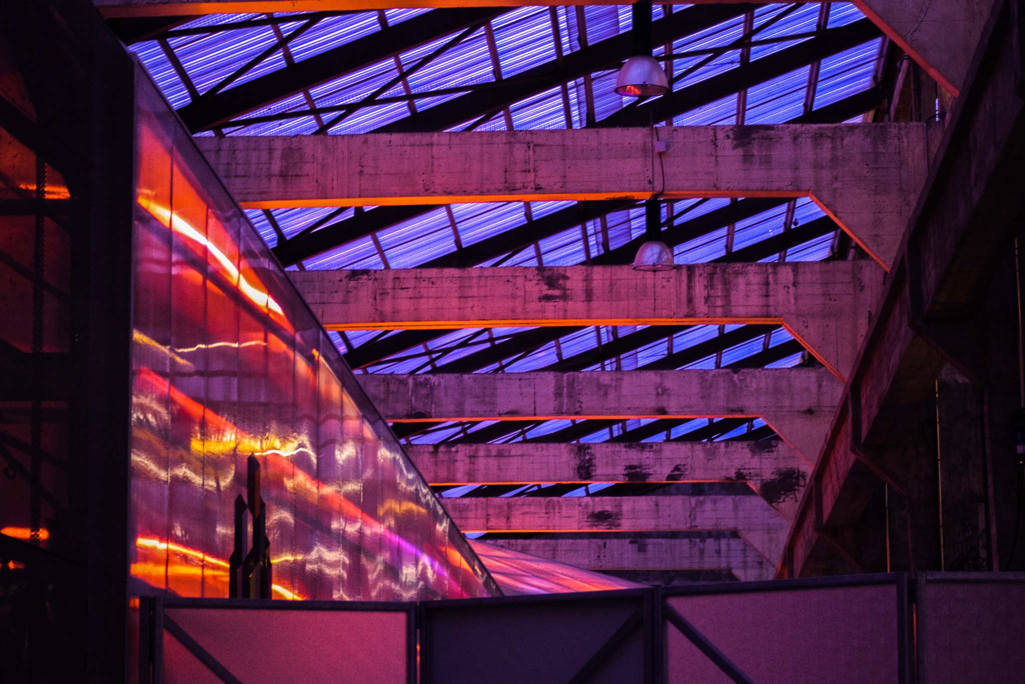 Pentax K100D Super sample photo. Machine warehouse in nantes photography