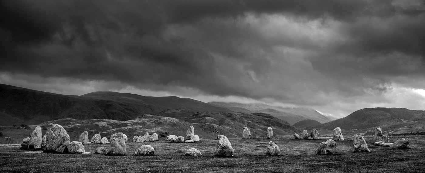 Nikon PC-E Nikkor 45mm F2.8D ED Tilt-Shift sample photo. Castlerigg stone circle photography