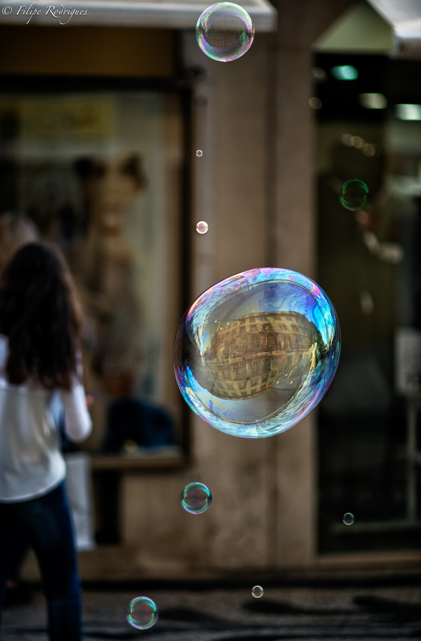 Nikon D800E + AF DC-Nikkor 135mm f/2D sample photo. Madeira house in bubbles photography