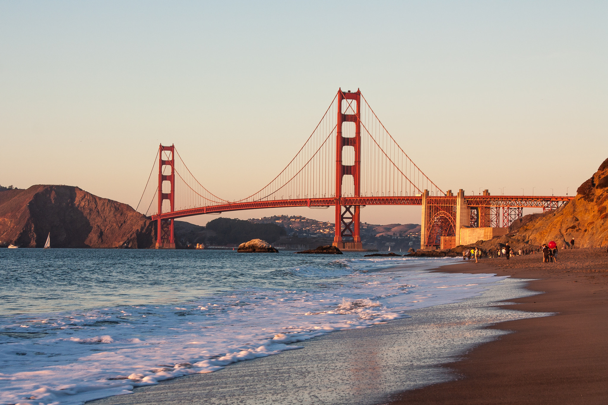 Sigma 18-250mm F3.5-6.3 DC OS HSM sample photo. Ggb from ocean beach photography