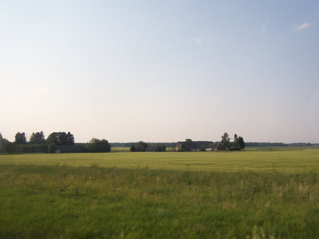 Kodak DX6340 ZOOM DIGITAL CAMERA sample photo. Estonian landscape in rakvere tallin road photography