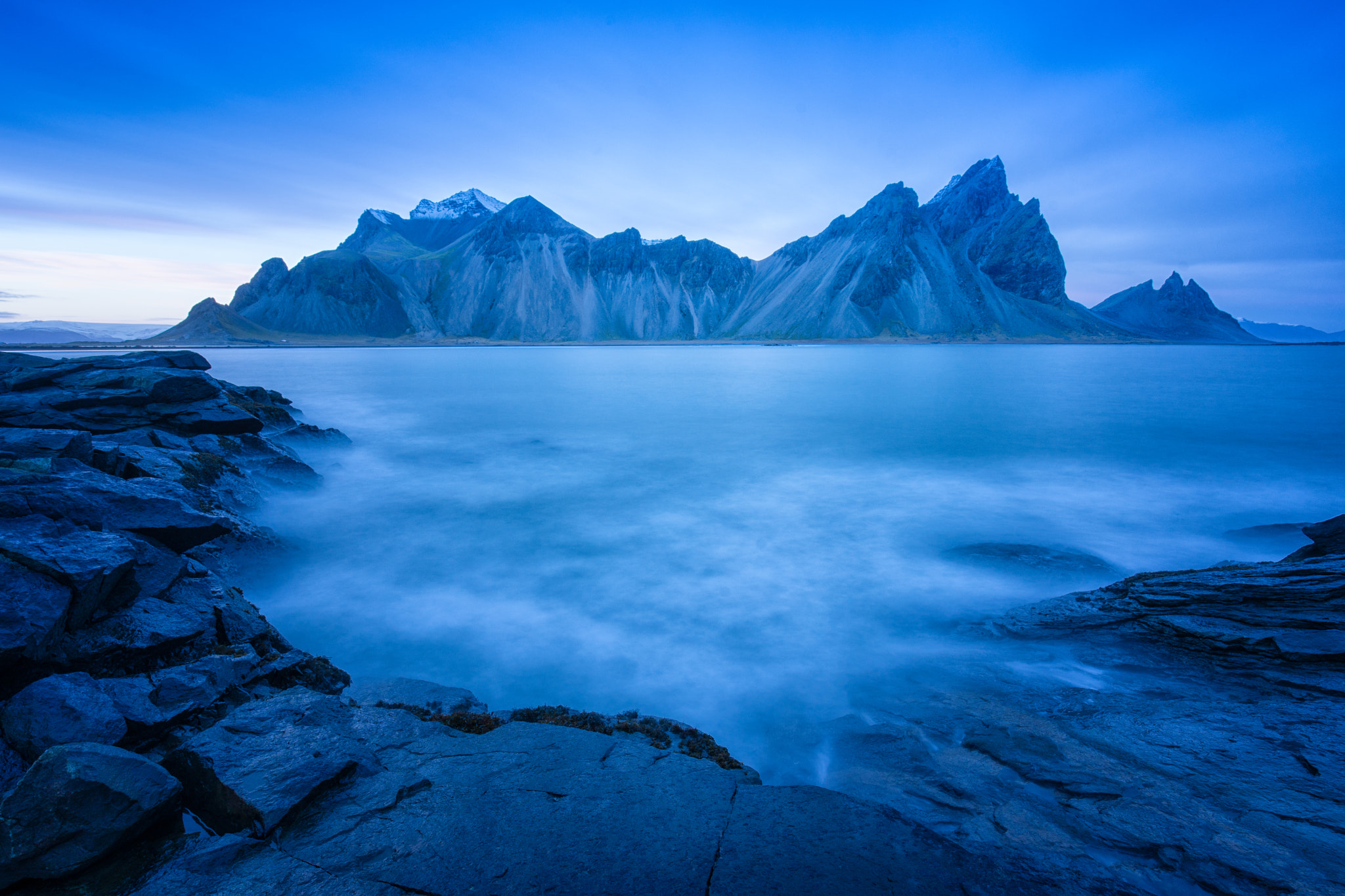 16-35mm F4 OSS sample photo. Vestrahorn photography