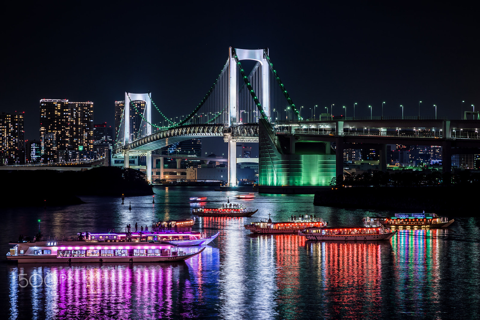 ZEISS Planar T* 85mm F1.4 sample photo. Night in odaiba, japan photography