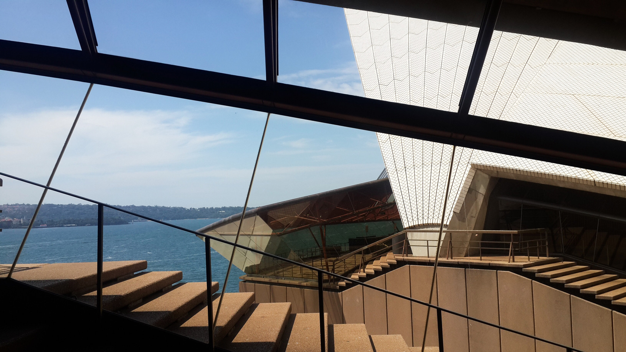 Samsung Galaxy S4 Duos sample photo. __view from the inside of sydney opera house__ photography