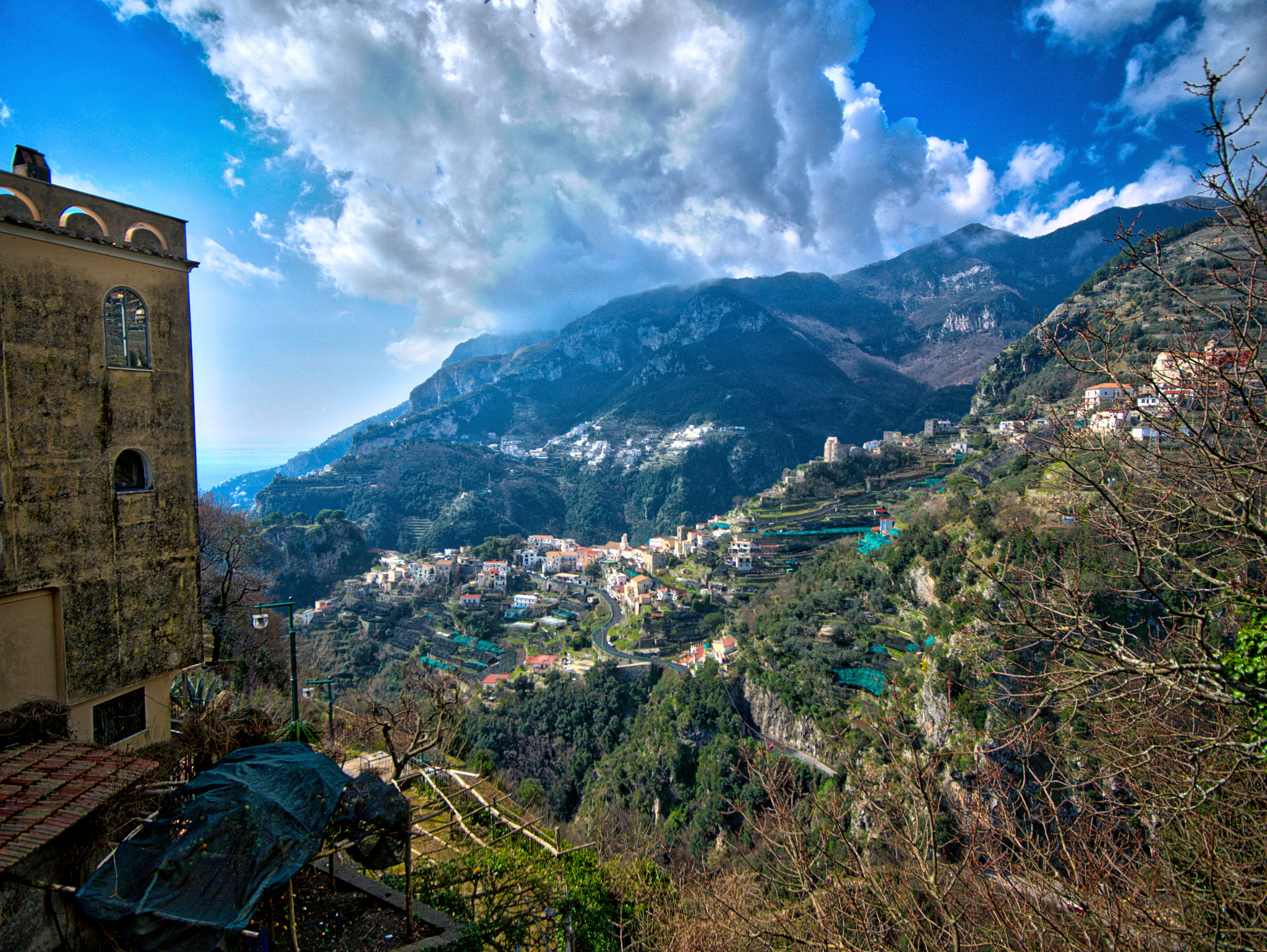 Panasonic Lumix DMC-GH4 sample photo. Ravello hillside photography