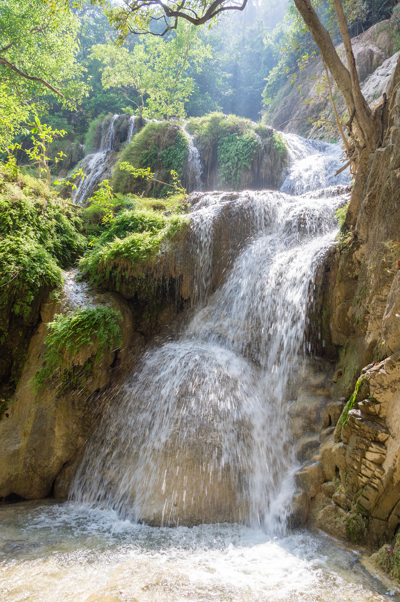 Sony SLT-A55 (SLT-A55V) sample photo. Водопад photography