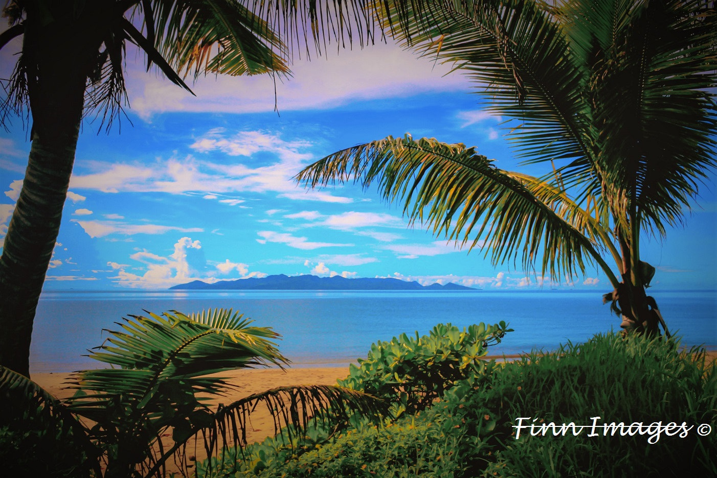 Canon EF-S 18-55mm f/3.5-5.6 USM sample photo. Postcard perfect - fijian coastline photography