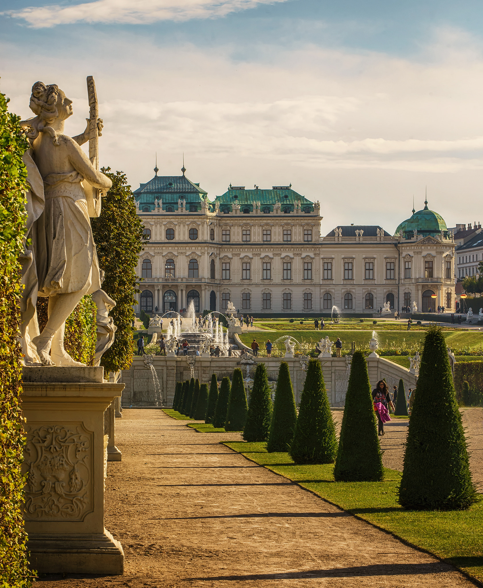 Canon EF 70-200mm F2.8L IS II USM sample photo. Vienna, belvedere and music… photography
