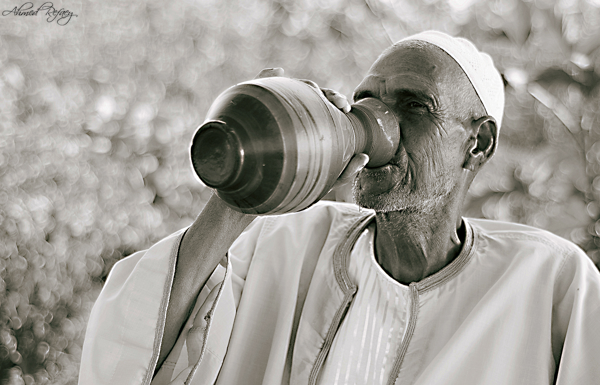 Nikon D7000 + Sigma 105mm F2.8 EX DG Macro sample photo. Egyptian farmer photography