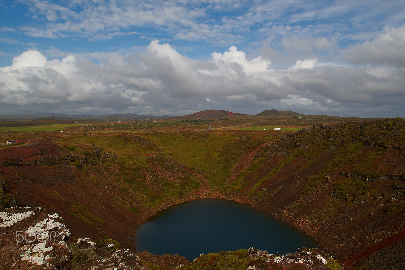 Canon EOS-1D Mark III + Canon EF 20-35mm f/2.8L sample photo. Volcanic lake photography