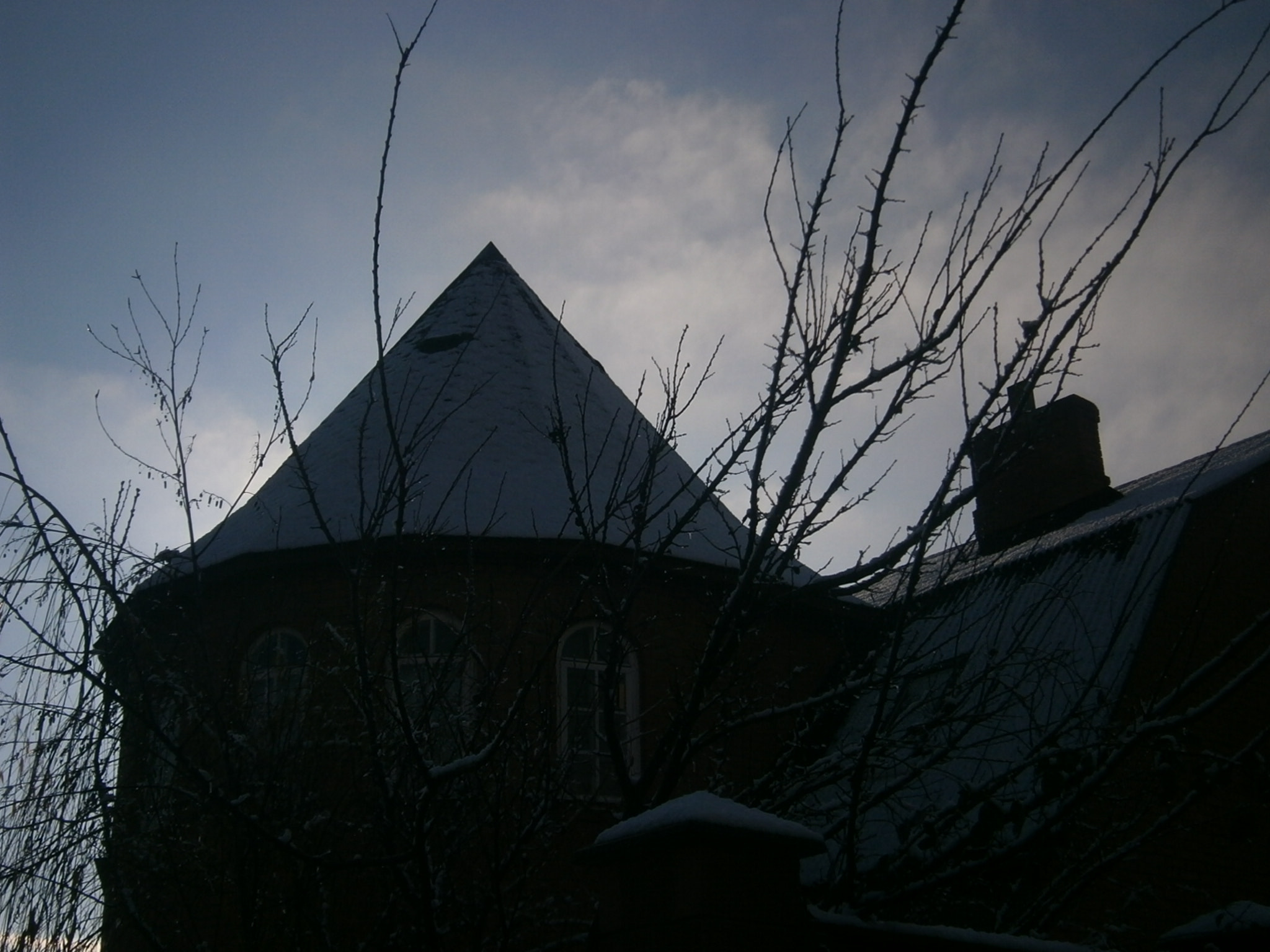 Olympus VG130,D710 sample photo. Winter photography