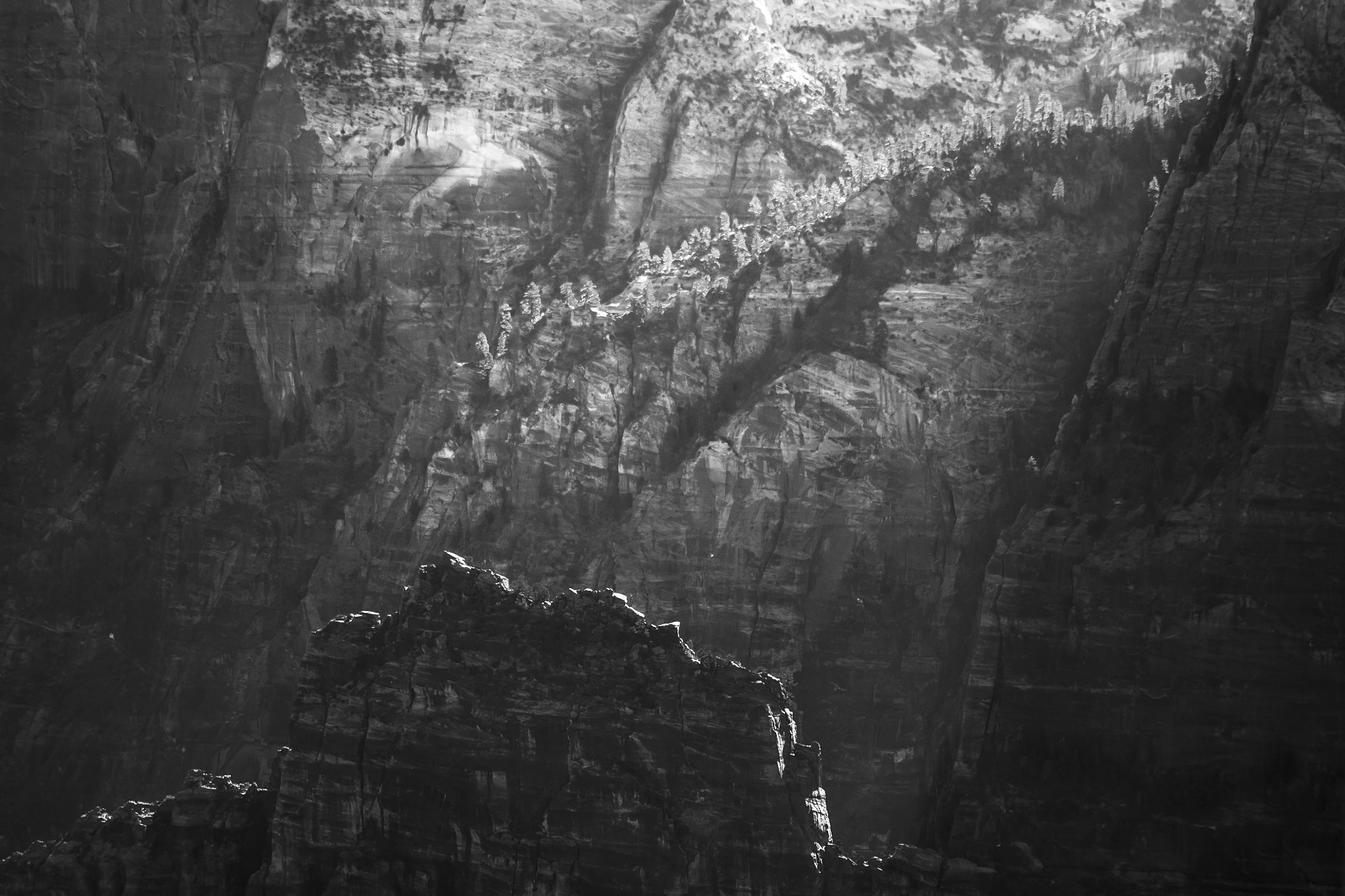 Pentax smc DA 16-45mm F4 ED AL sample photo. Zion silouette photography