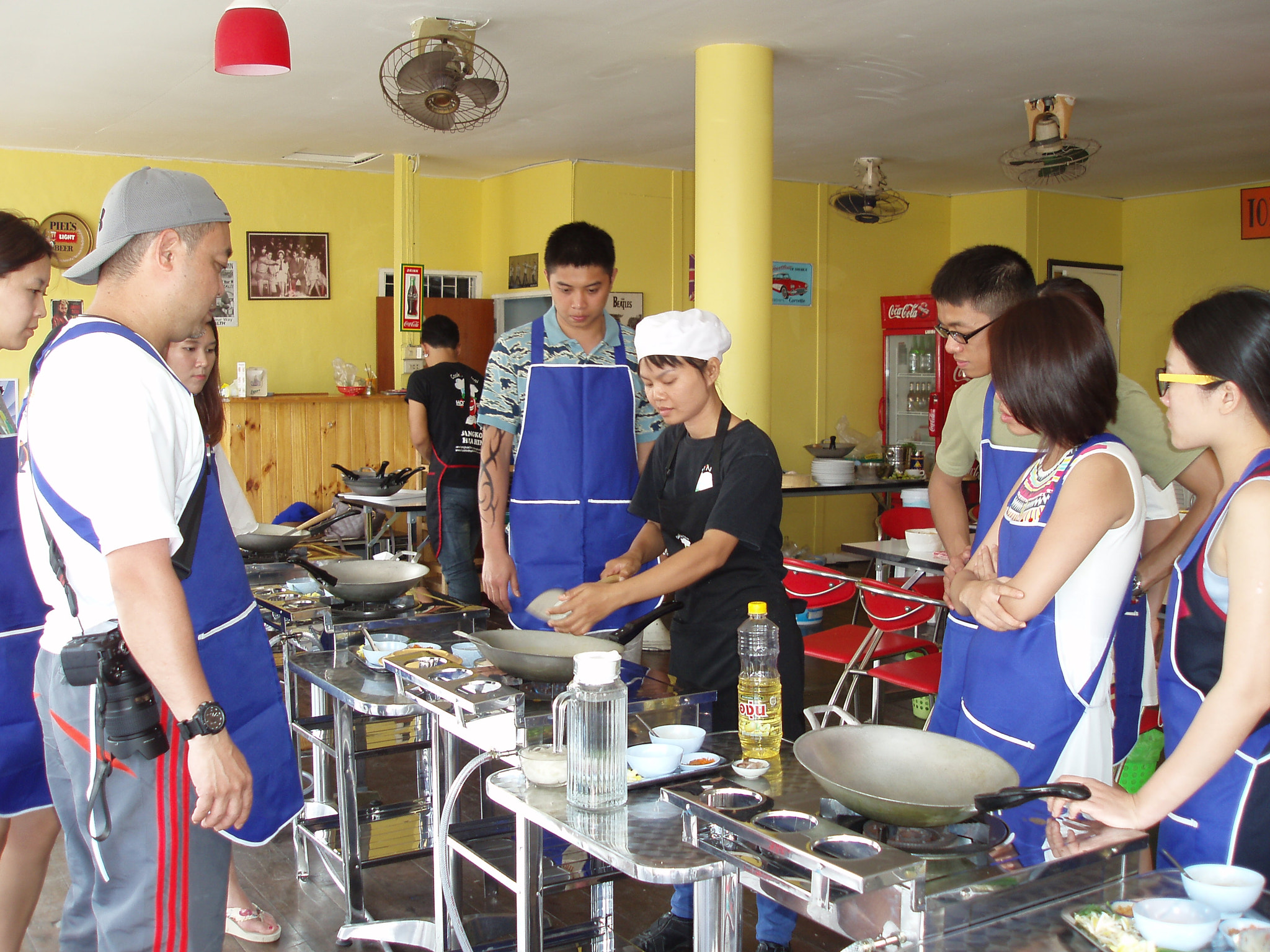 Olympus uD800,S800 sample photo. Hua hin thai cooking academy | thai cooking school photography