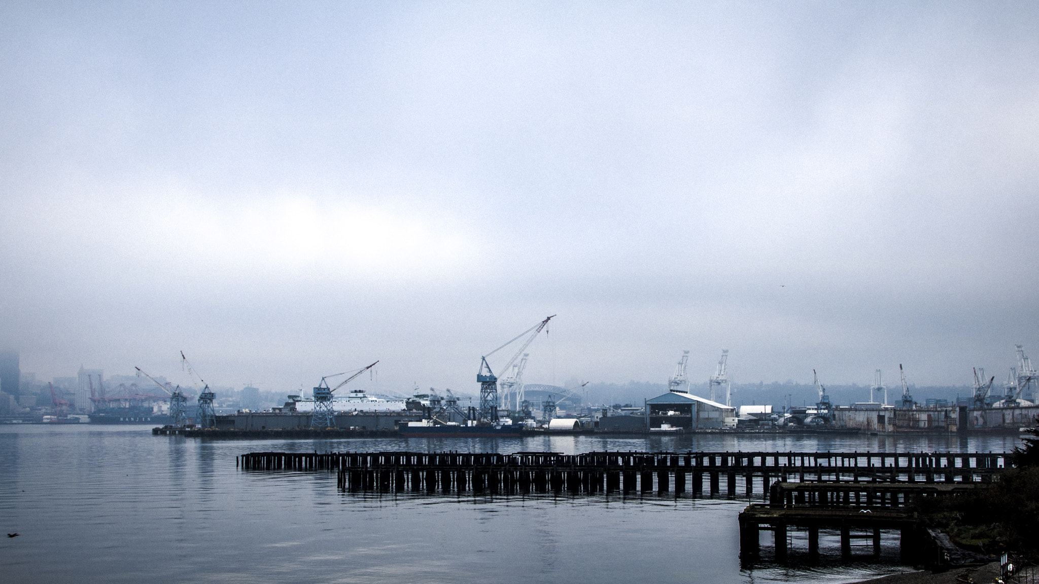 Canon EOS 750D (EOS Rebel T6i / EOS Kiss X8i) sample photo. Docks on puget sound photography