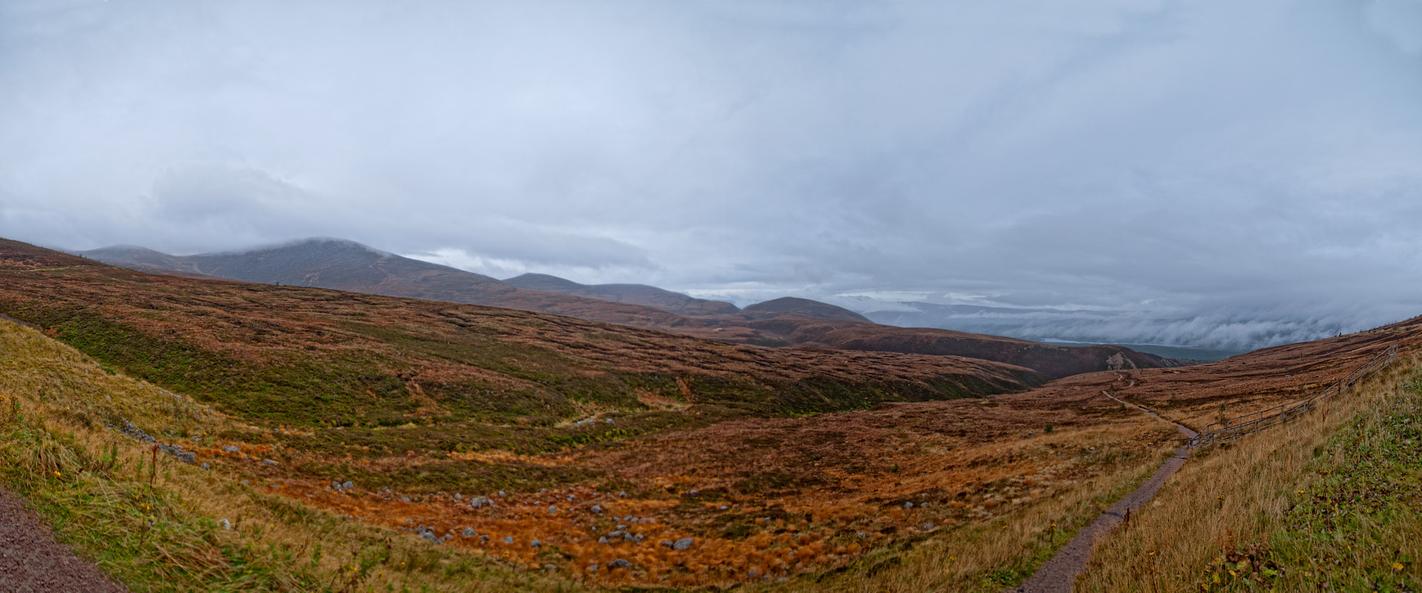 Sigma 17-70mm F2.8-4.5 DC Macro Asp. IF sample photo. Cairngorm pano photography