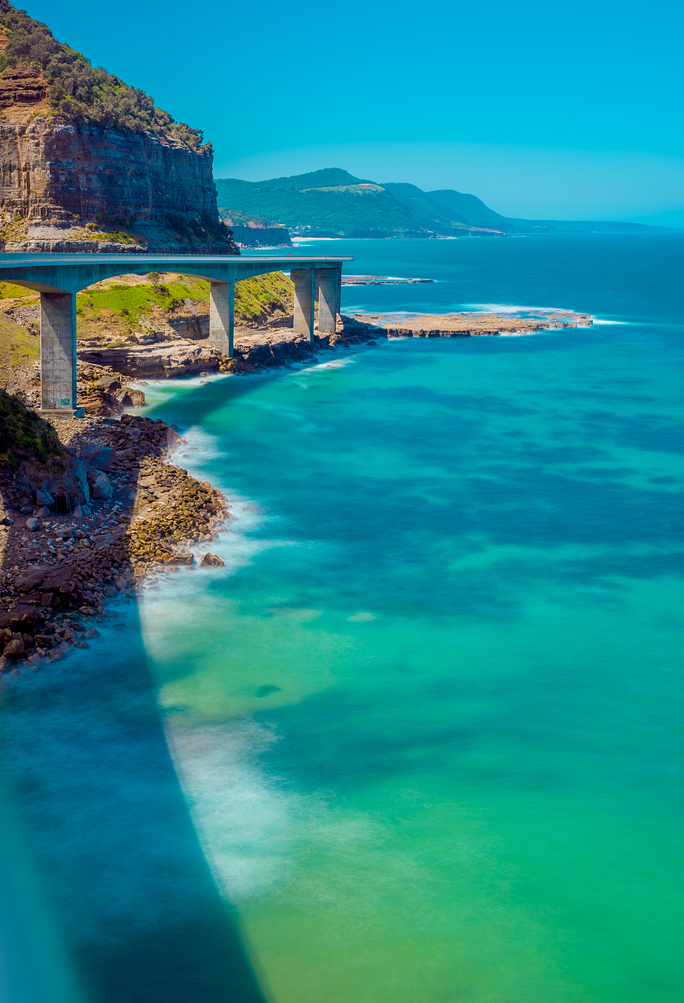 24-70mm F2.8 G SSM II sample photo. Sea cliff bridge photography