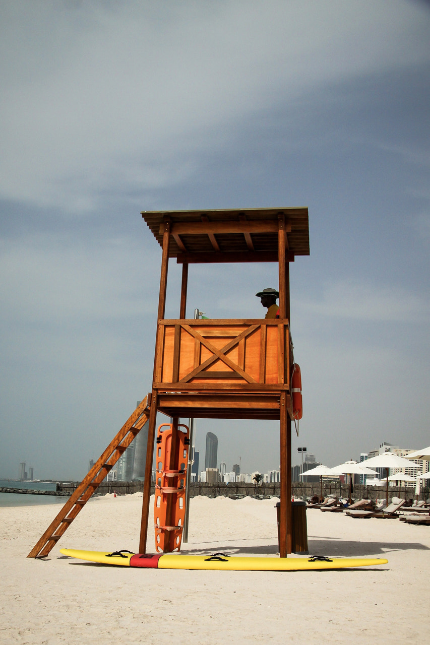 Canon EOS 50D + Tokina AT-X 12-28mm F4 Pro DX sample photo. Abu dhabi lifeguard photography