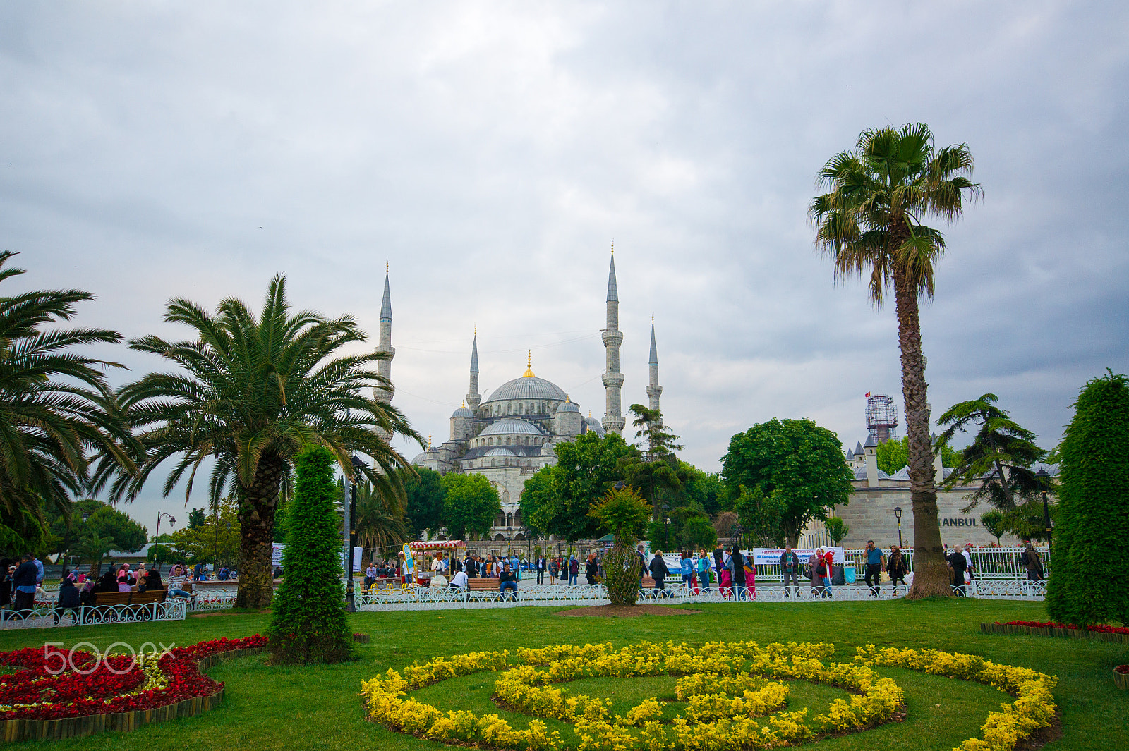 Sony Alpha DSLR-A450 sample photo. Blue mosque, istanbul photography