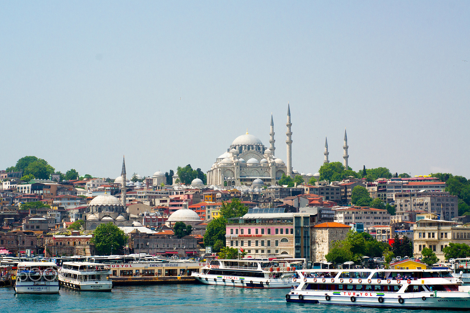 Sony Alpha DSLR-A450 + Sony 50mm F1.4 sample photo. View from galata tower, istanbul photography