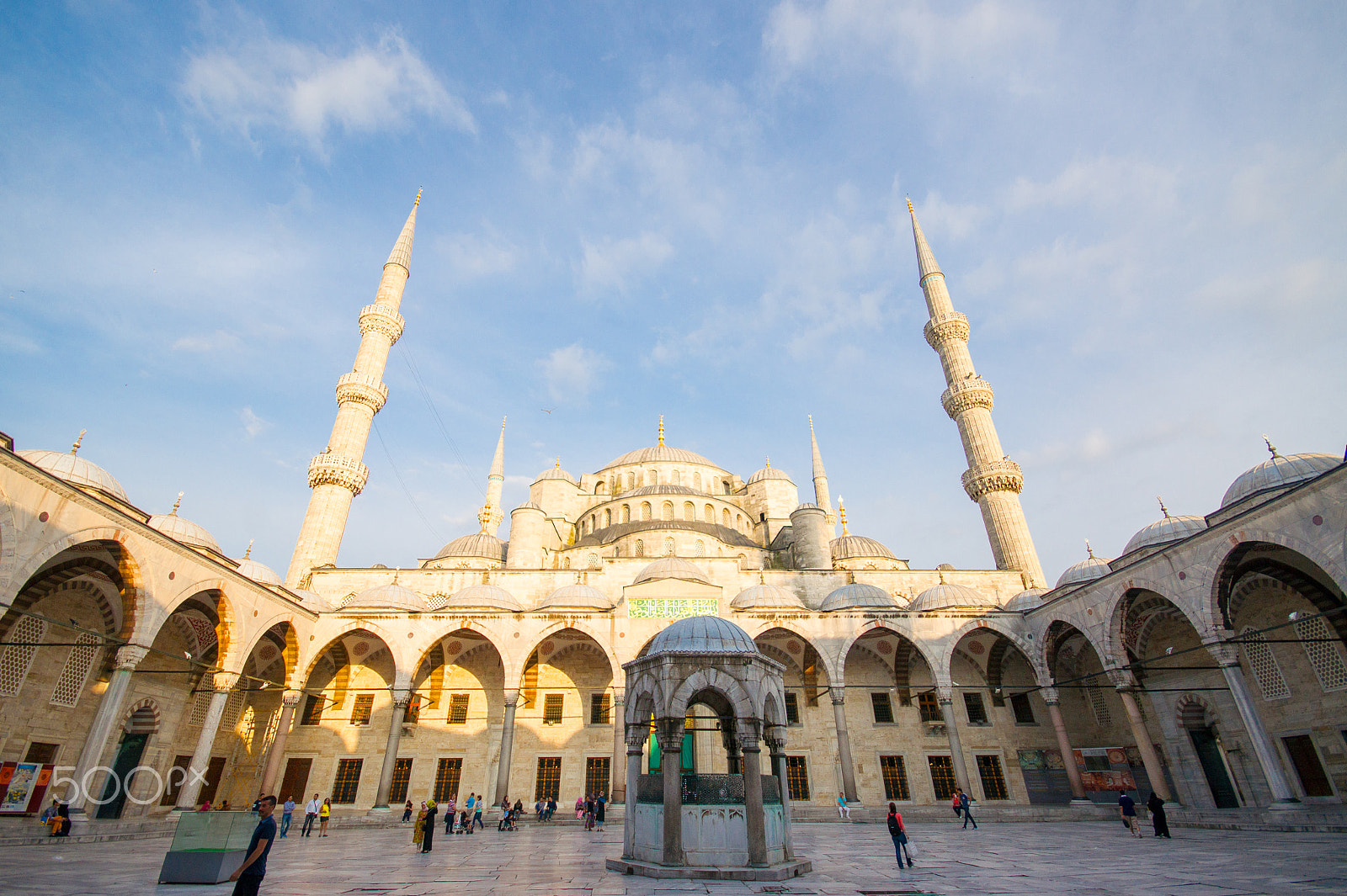 Sony Alpha DSLR-A450 sample photo. Blue mosque, istanbul photography
