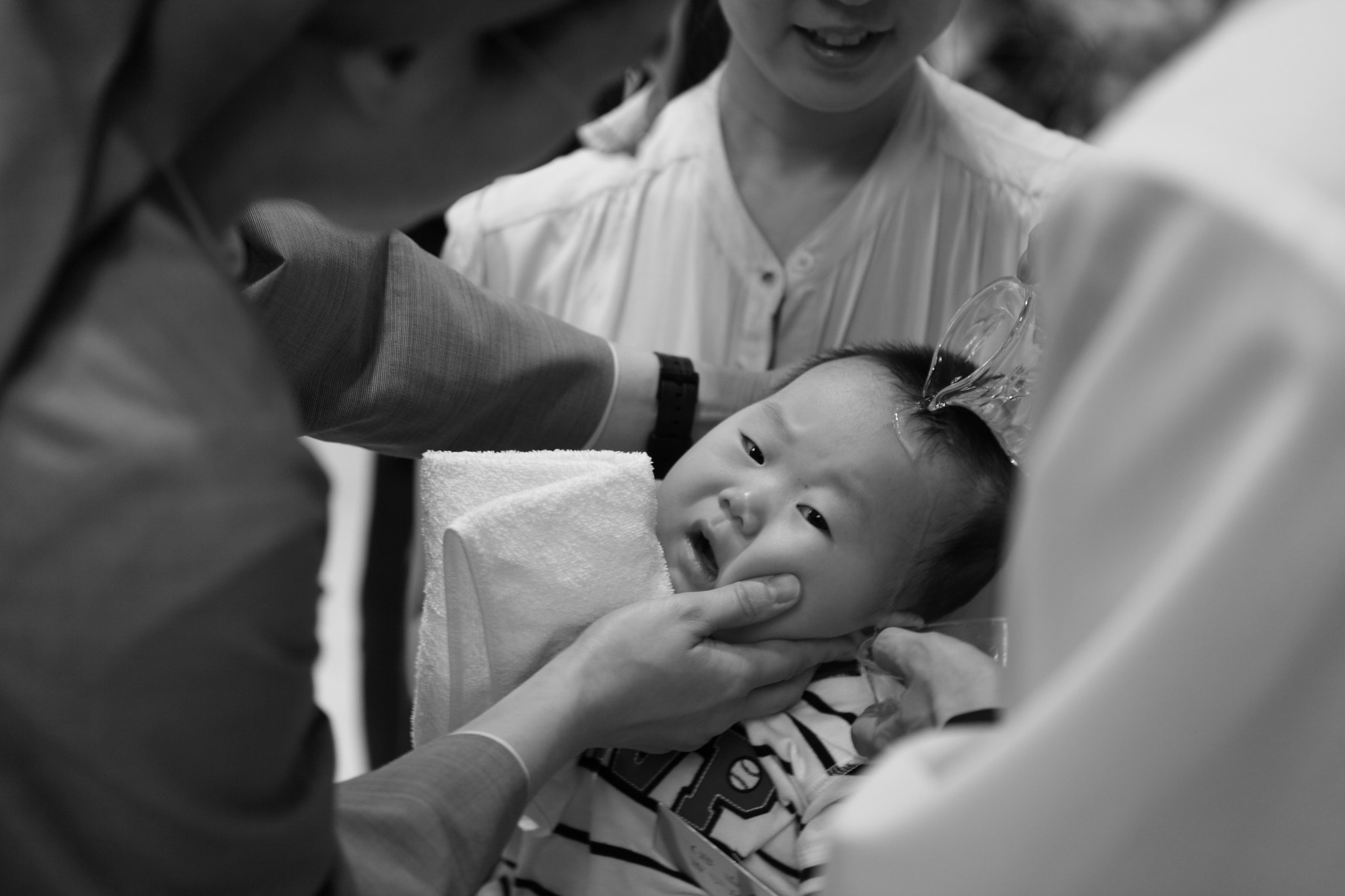 Canon EF 24-70mm F2.8L USM sample photo. Roman catholic  baptism photography