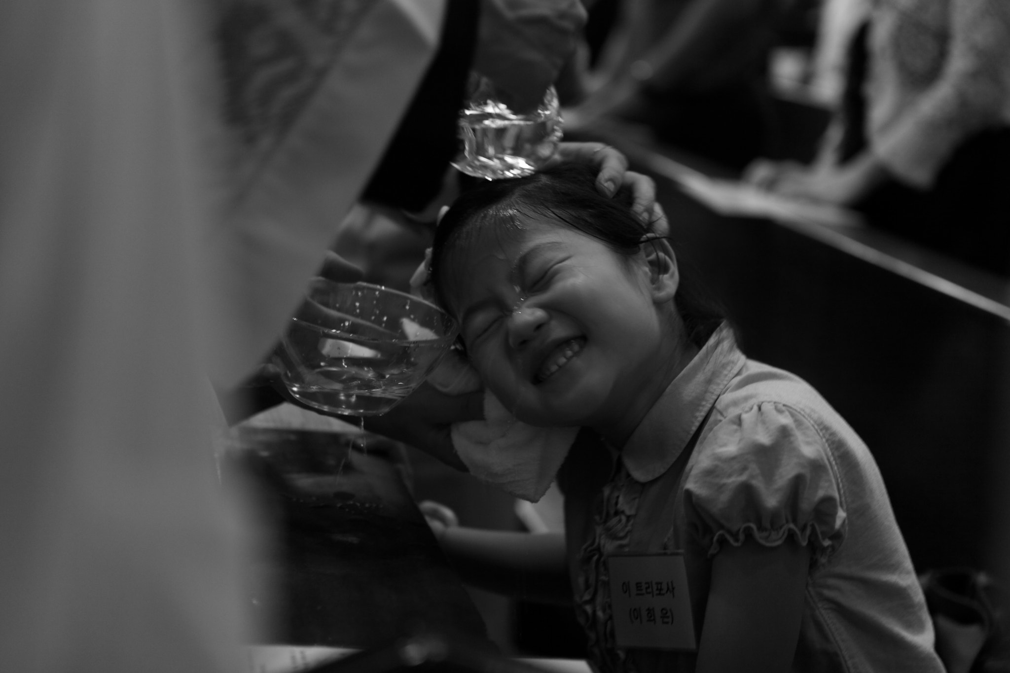 Canon EF 24-70mm F2.8L USM sample photo. Roman catholic  baptism photography