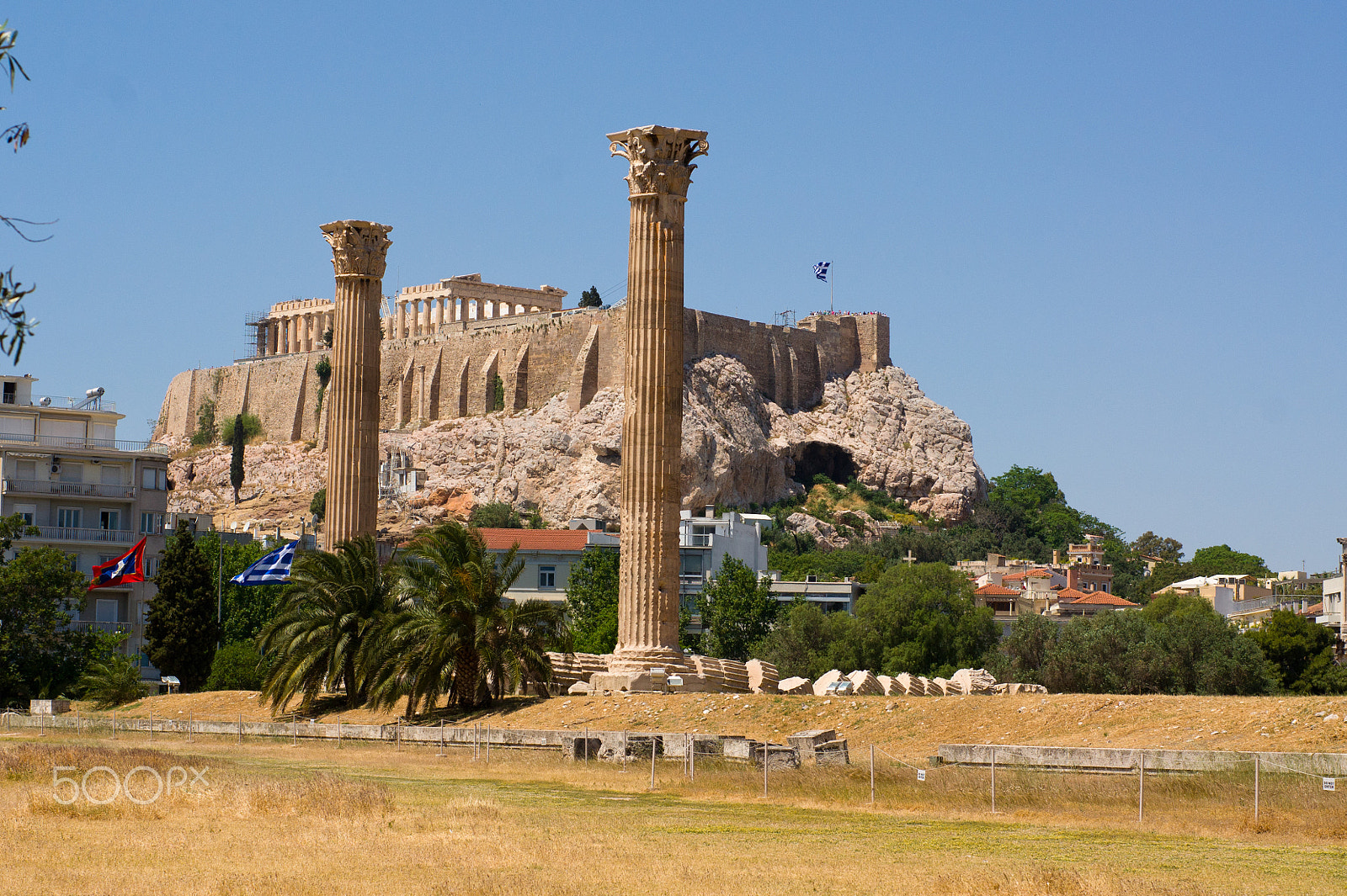 Sony Alpha DSLR-A450 + Sony 50mm F1.4 sample photo. Ancient athens photography