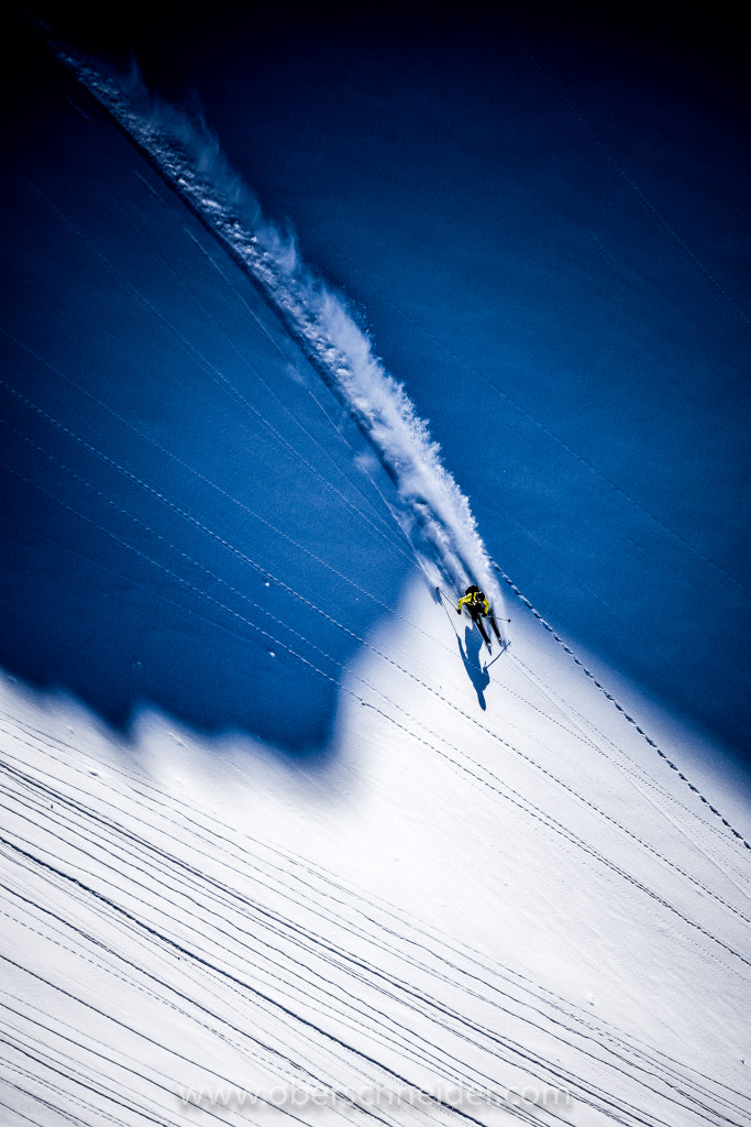 Powder Skiing in the Austrian Alps by Christoph Oberschneider on 500px.com