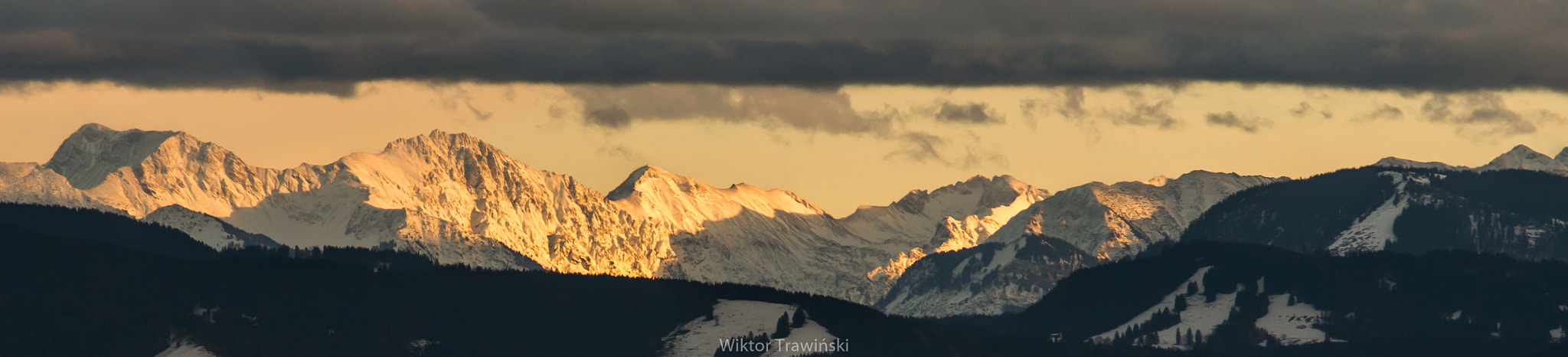 Pentax K-5 IIs sample photo. Alps at sunset photography