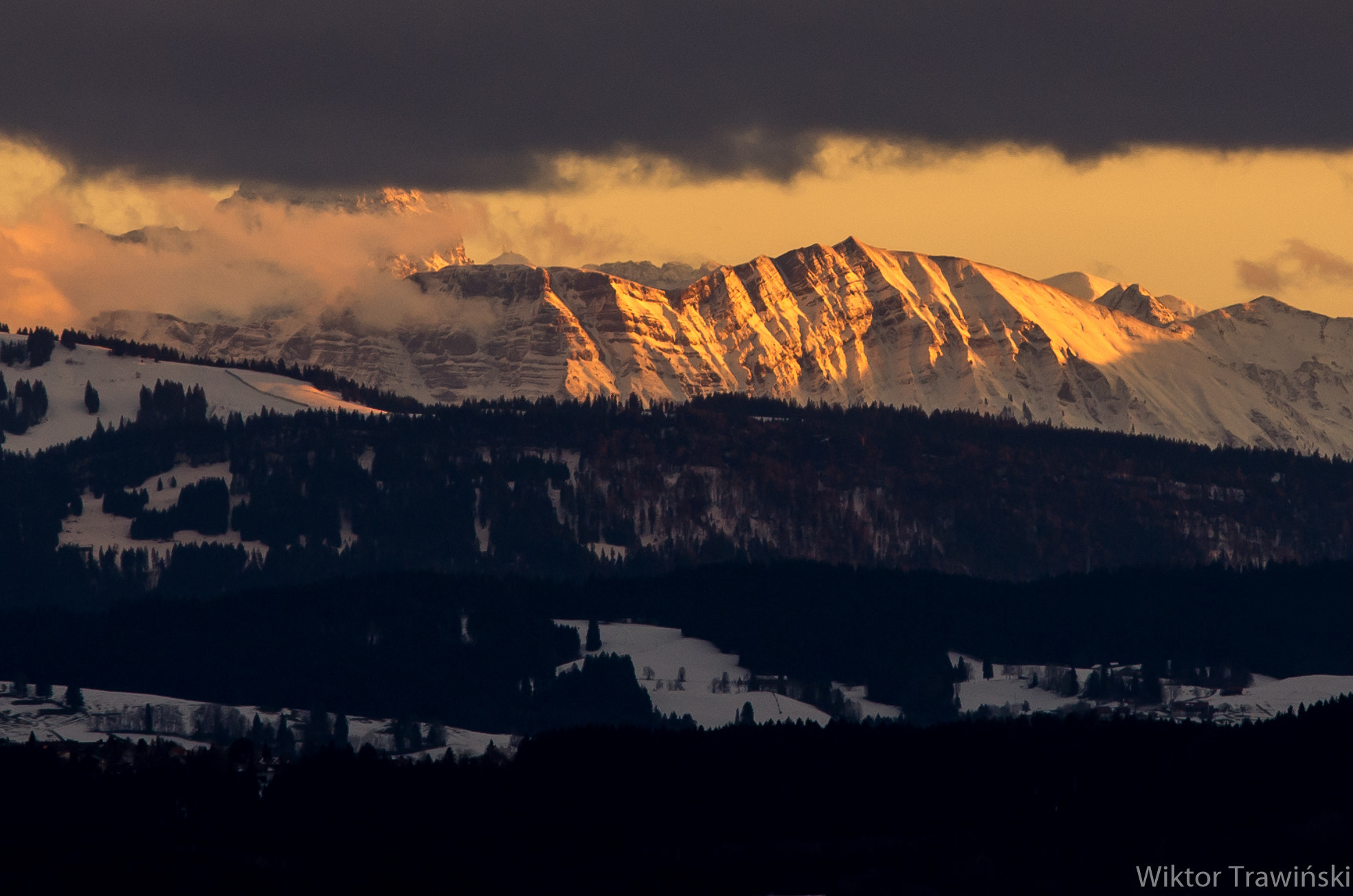 Pentax K-5 IIs sample photo. Alps at sunset #2 photography