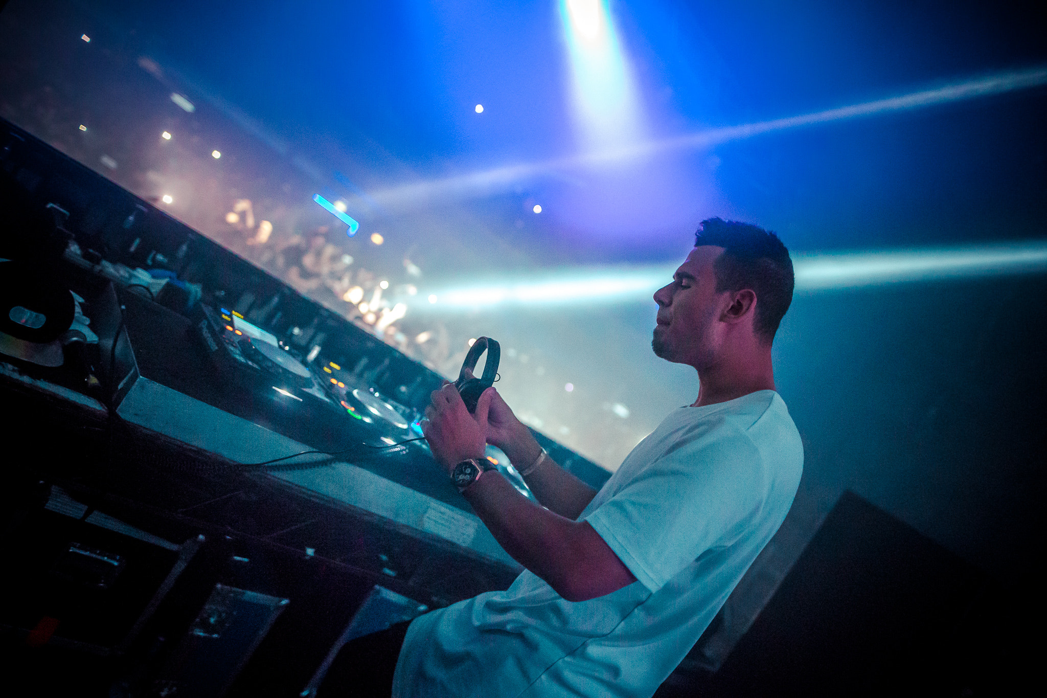 Sigma 24mm F1.4 DG HSM Art sample photo. Afrojack @ electric brixton - london 2015 photography