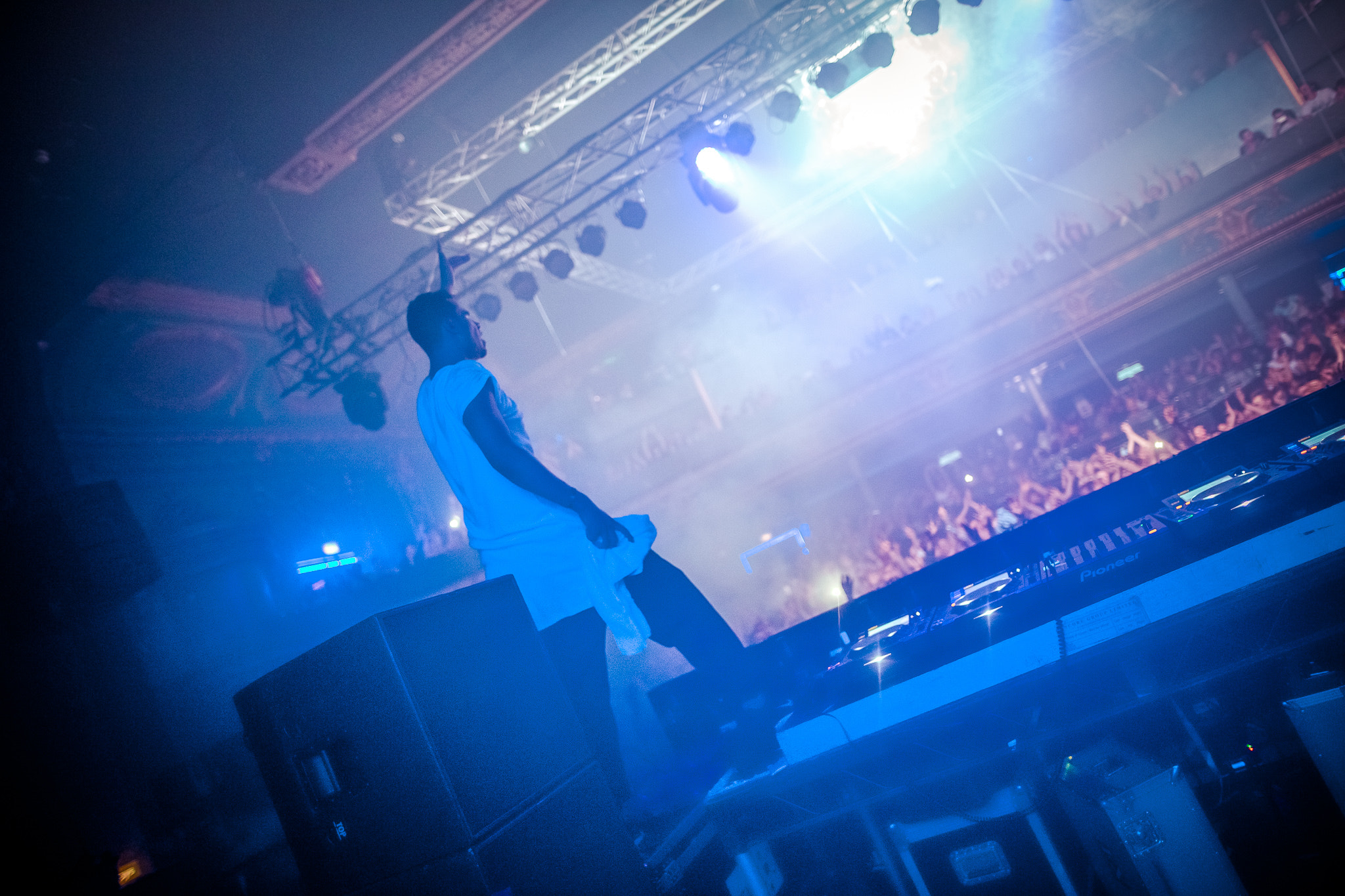 Sigma 24mm F1.4 DG HSM Art sample photo. Afrojack @ electric brixton - london 2015 photography